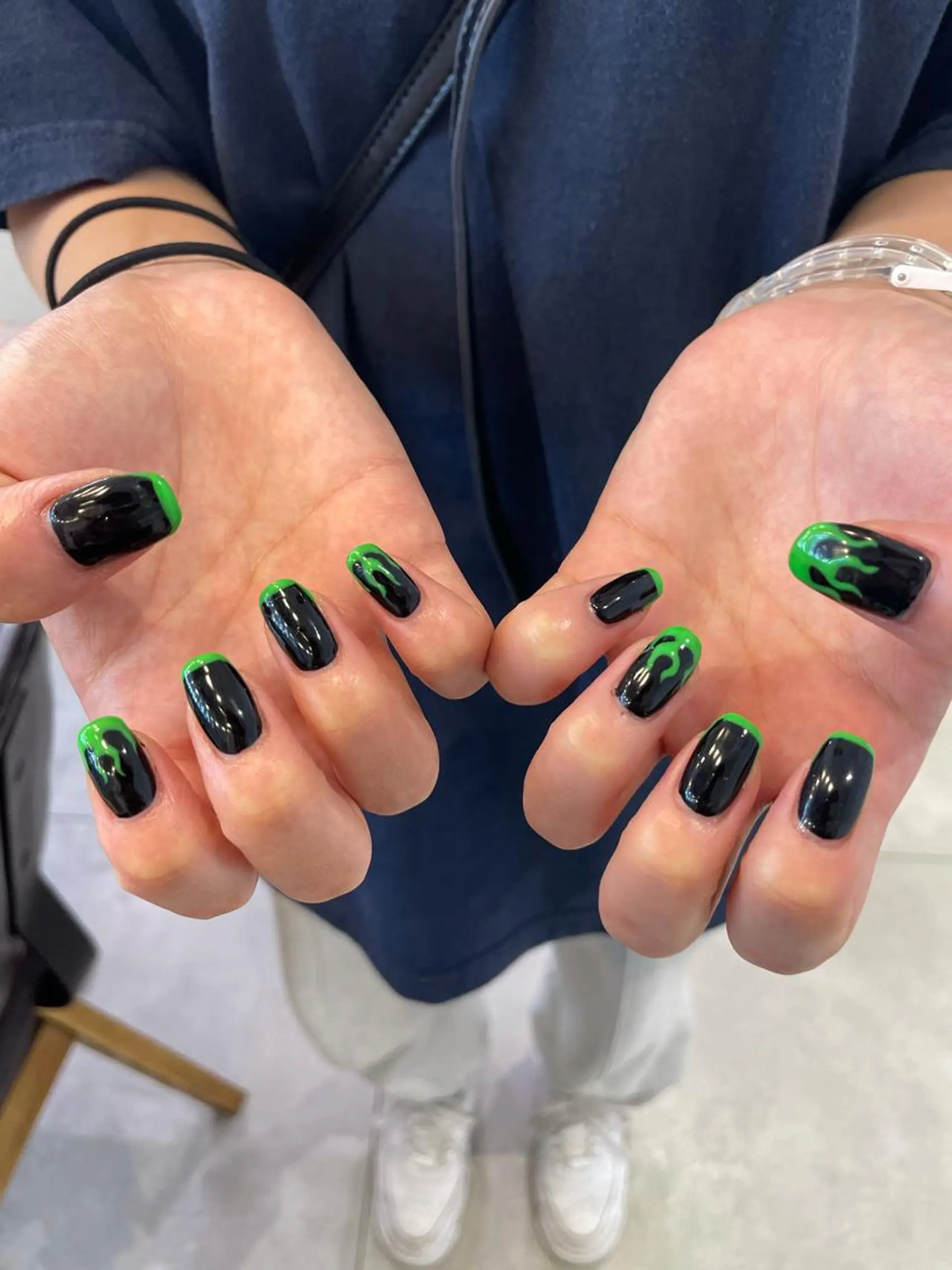 カラー ネイル ハンドネイル hair&nail ☯️アイリ☯️のネイルデザイン