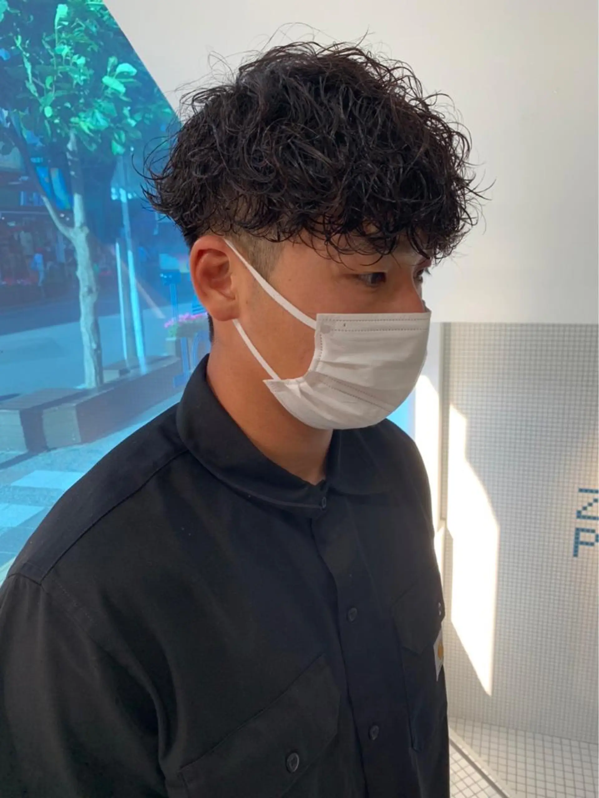 パーマ メンズ 新宿【メンズパーマ】 塩澤太一のヘアスタイル