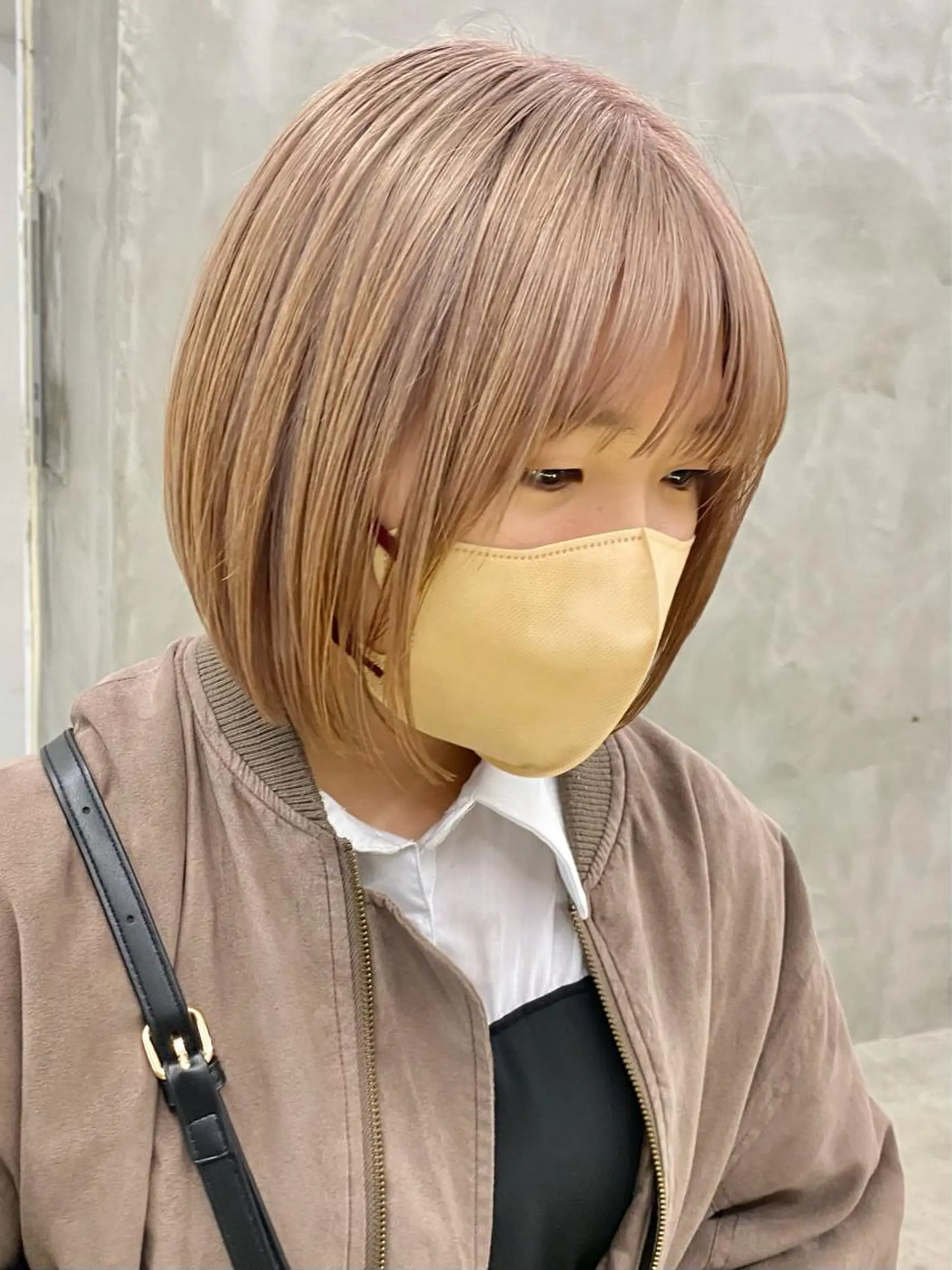 ミディアム カラー yiye 青山所属・無料カットモデル募集 🌱ひょうがのヘアスタイル