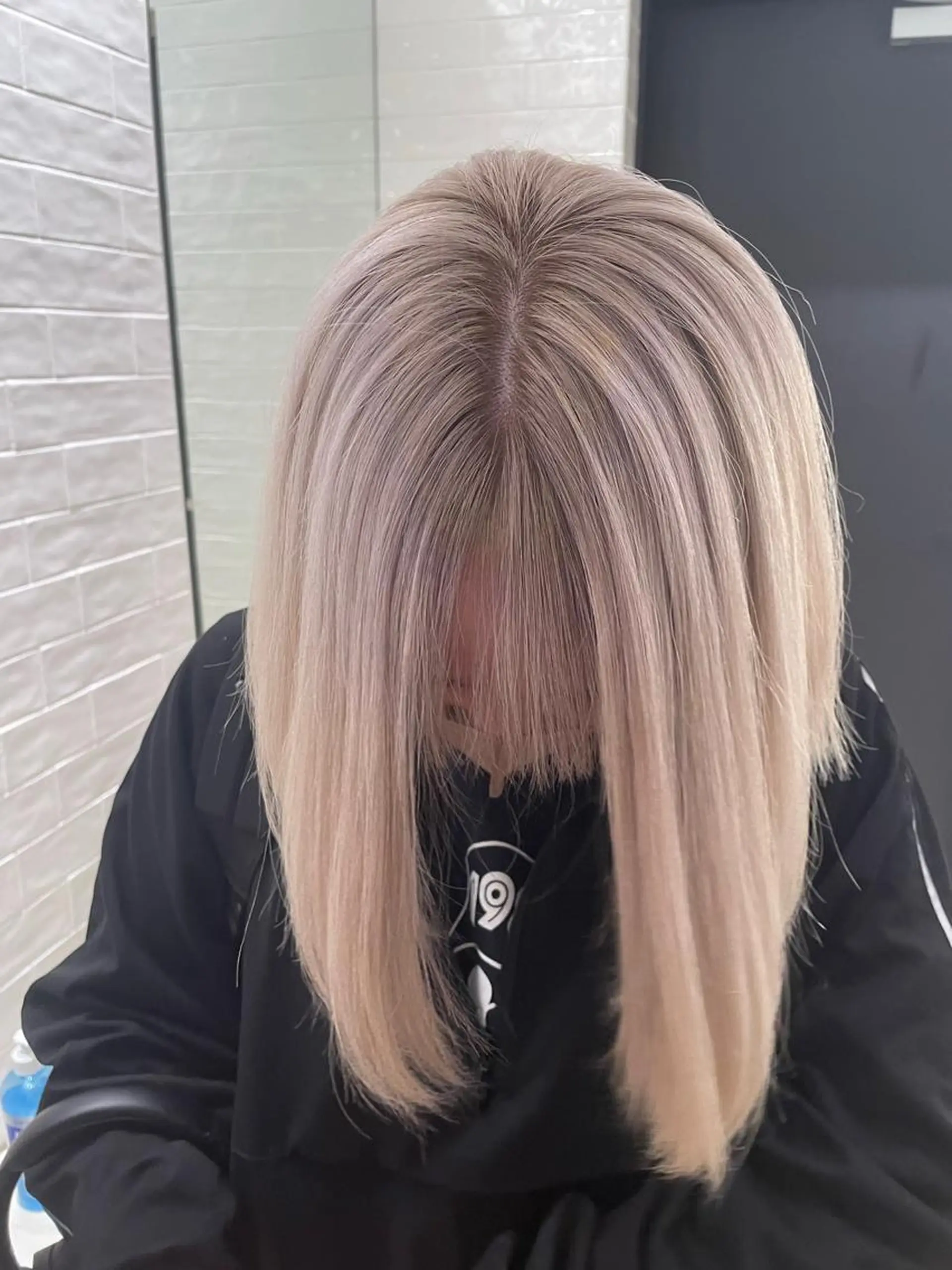 セミロング カラー ヘアカラー 艶カラーリスト 🌈銀座🌈牛込萌香のヘアスタイル