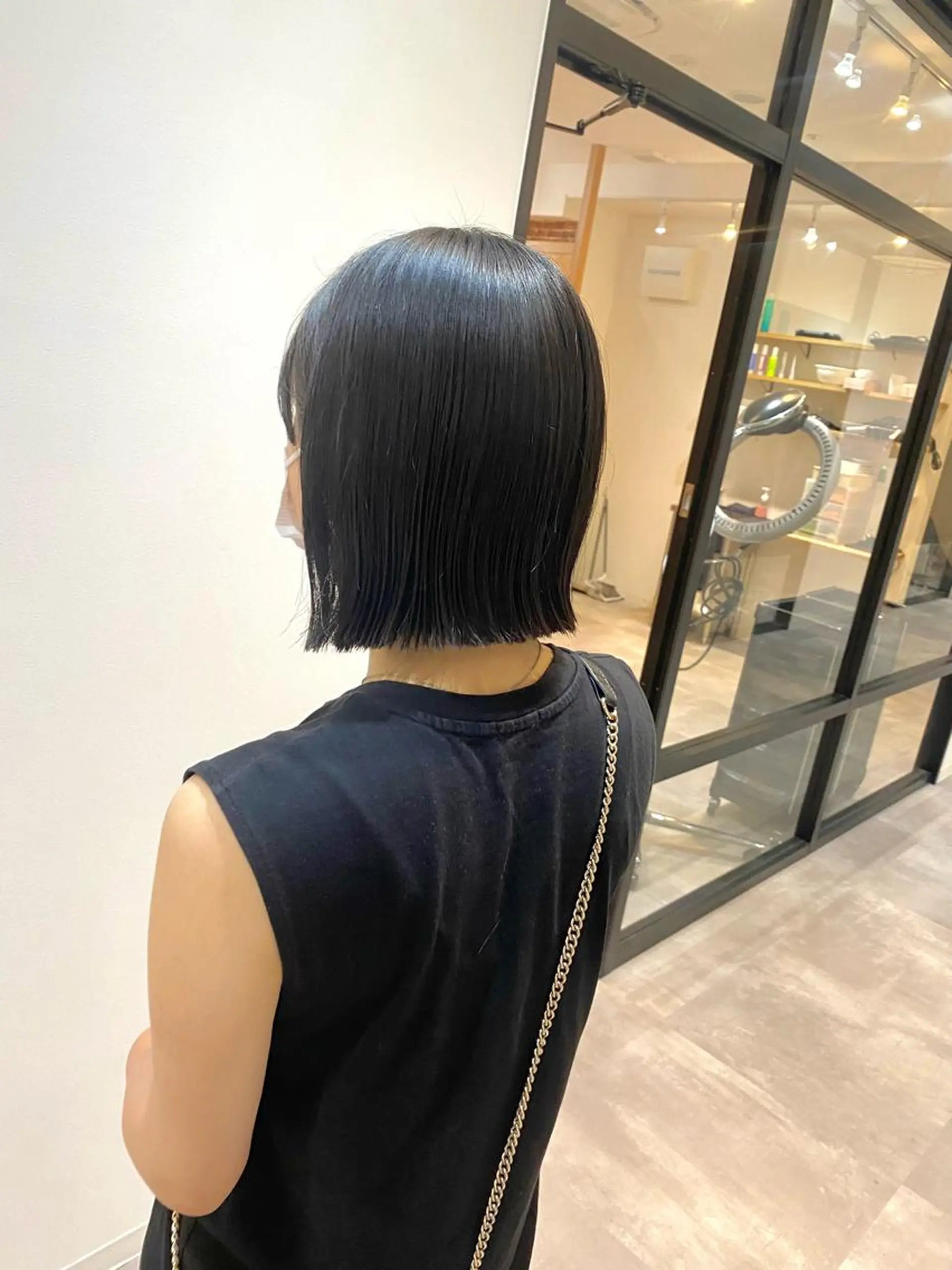 ショート ボブ しおり/パーマ/ newi町田のヘアスタイル