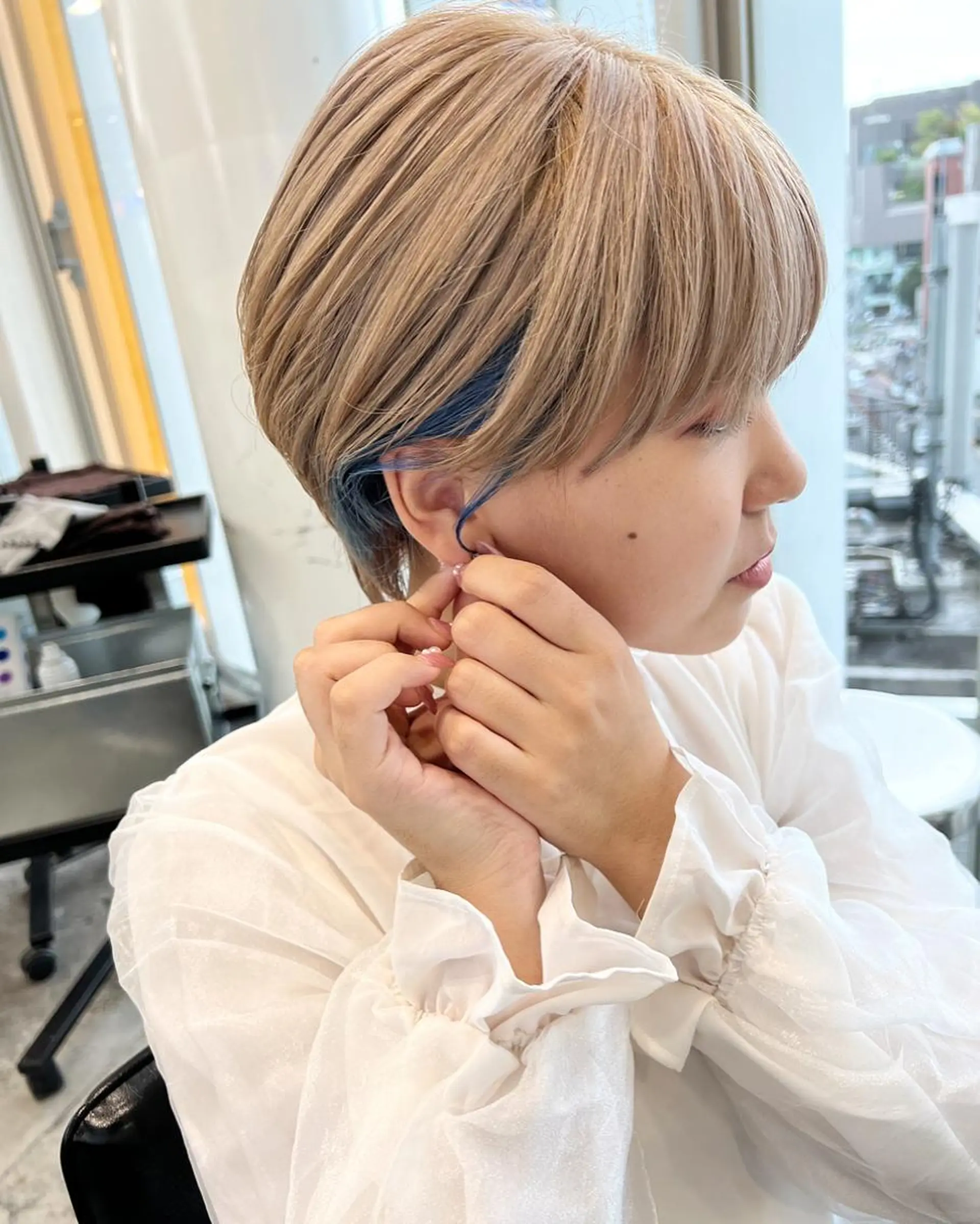 ショート カット ヘアカラー トリートメント ヘッドスパ 🌿MASATO 🌿韓国ヘアのヘアスタイル