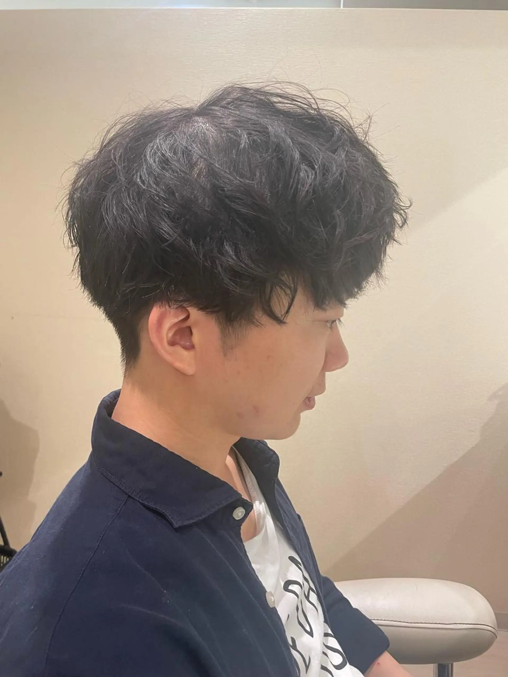 ショート パーマ 白取 星矢のヘアスタイル