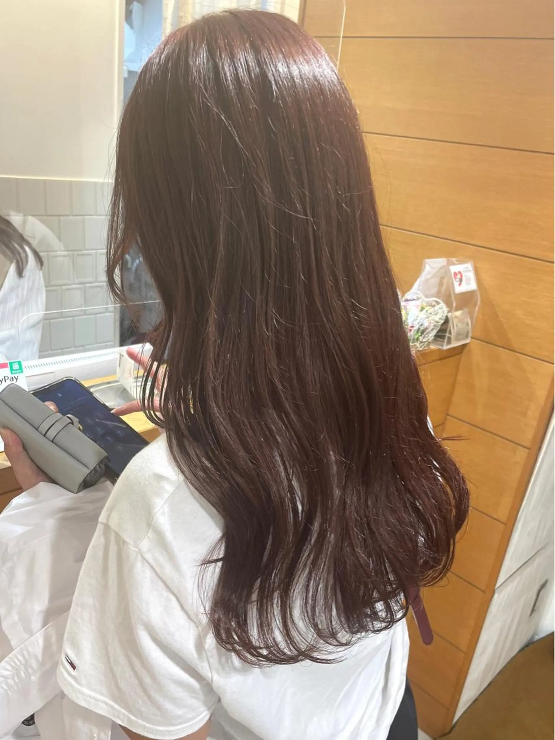 ロング カラー カット 佐藤 梨里花 ❤︎のヘアスタイル