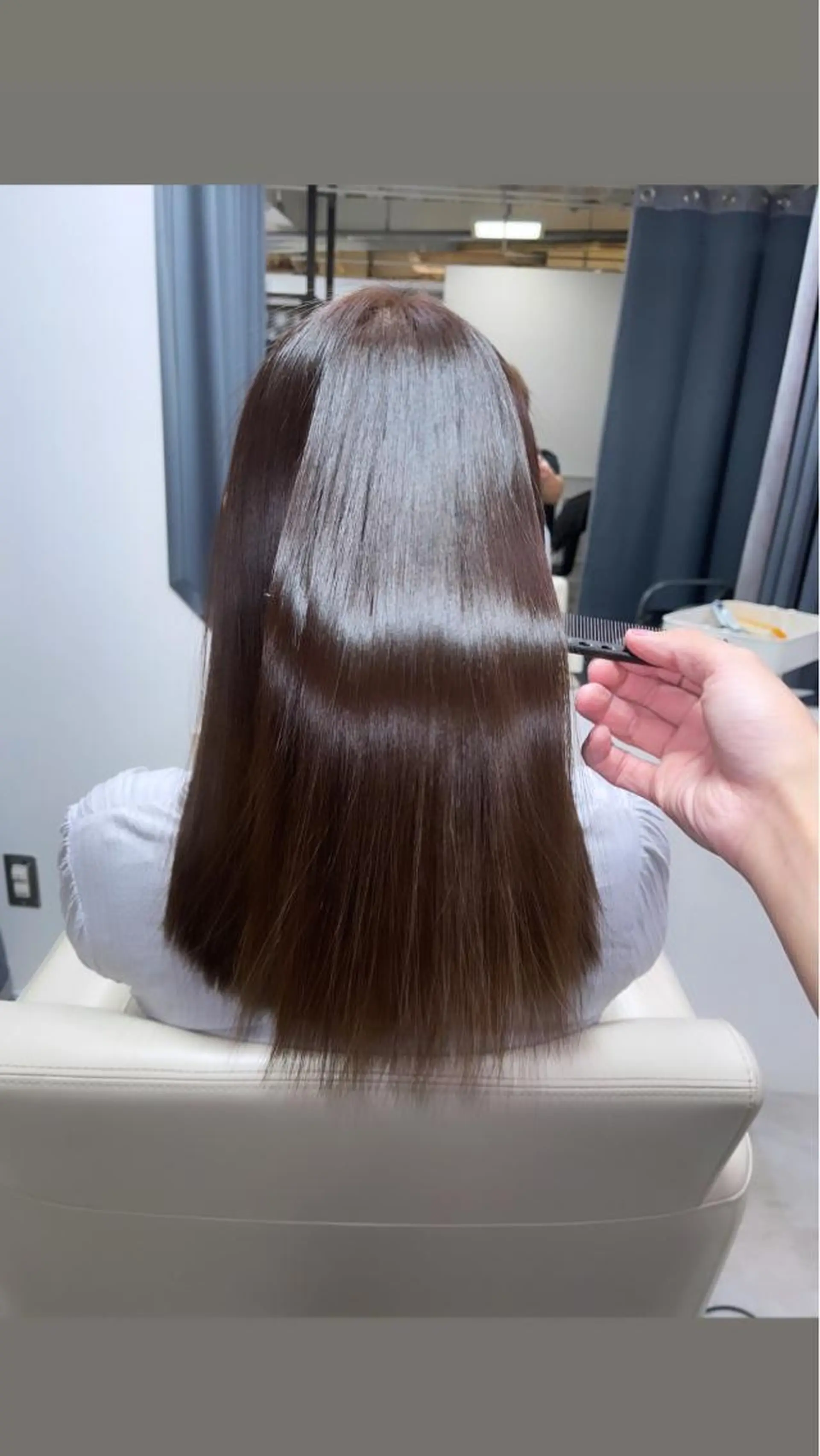 ロング カラー カット ヘアカラー 縮毛矯正 トリートメント ヘアセット モテ髪提案します💕 髪質改善宗一郎のヘアスタイル