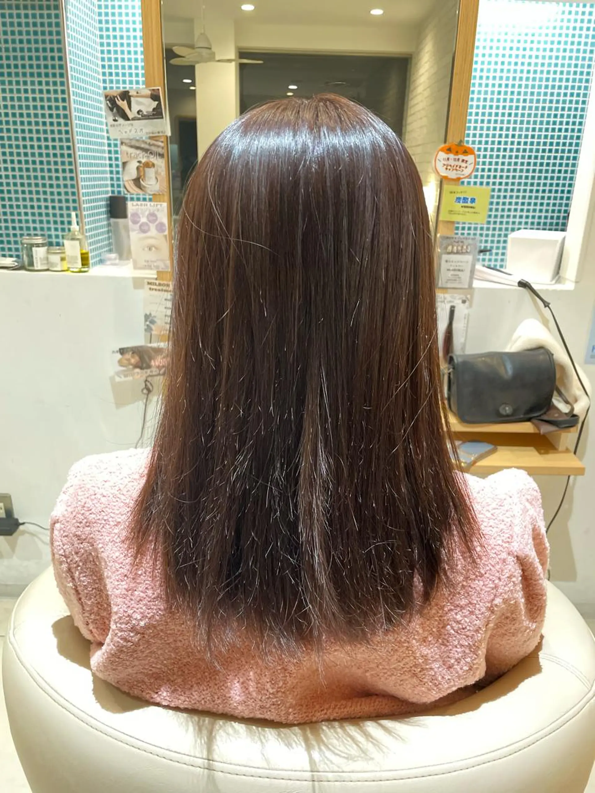 カラー ブラウンカラー ショコラブラウン 🫧きむら まお🫧のヘアスタイル