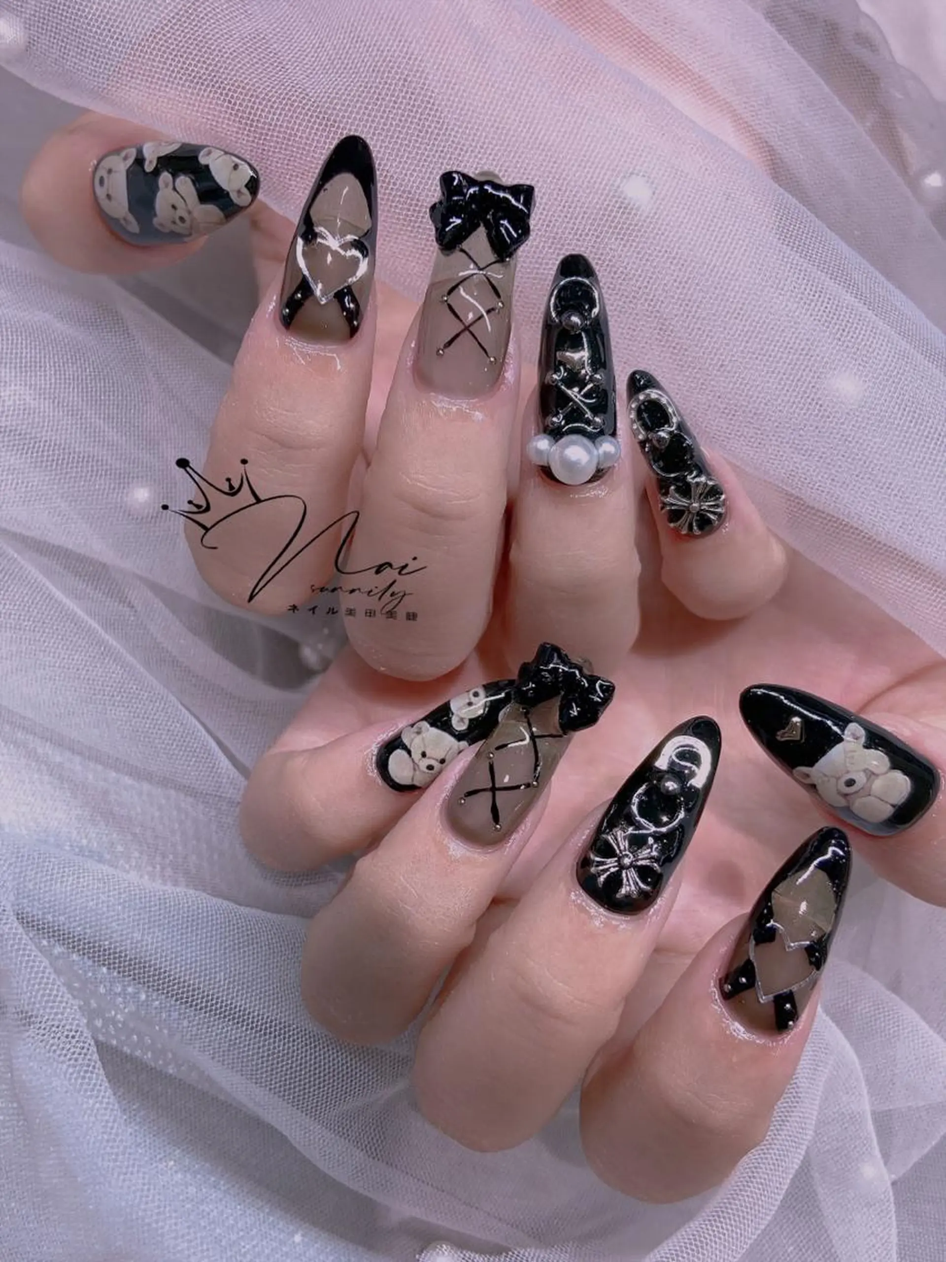 ネイル 長さだし専門店 M2 rikaのネイルデザイン