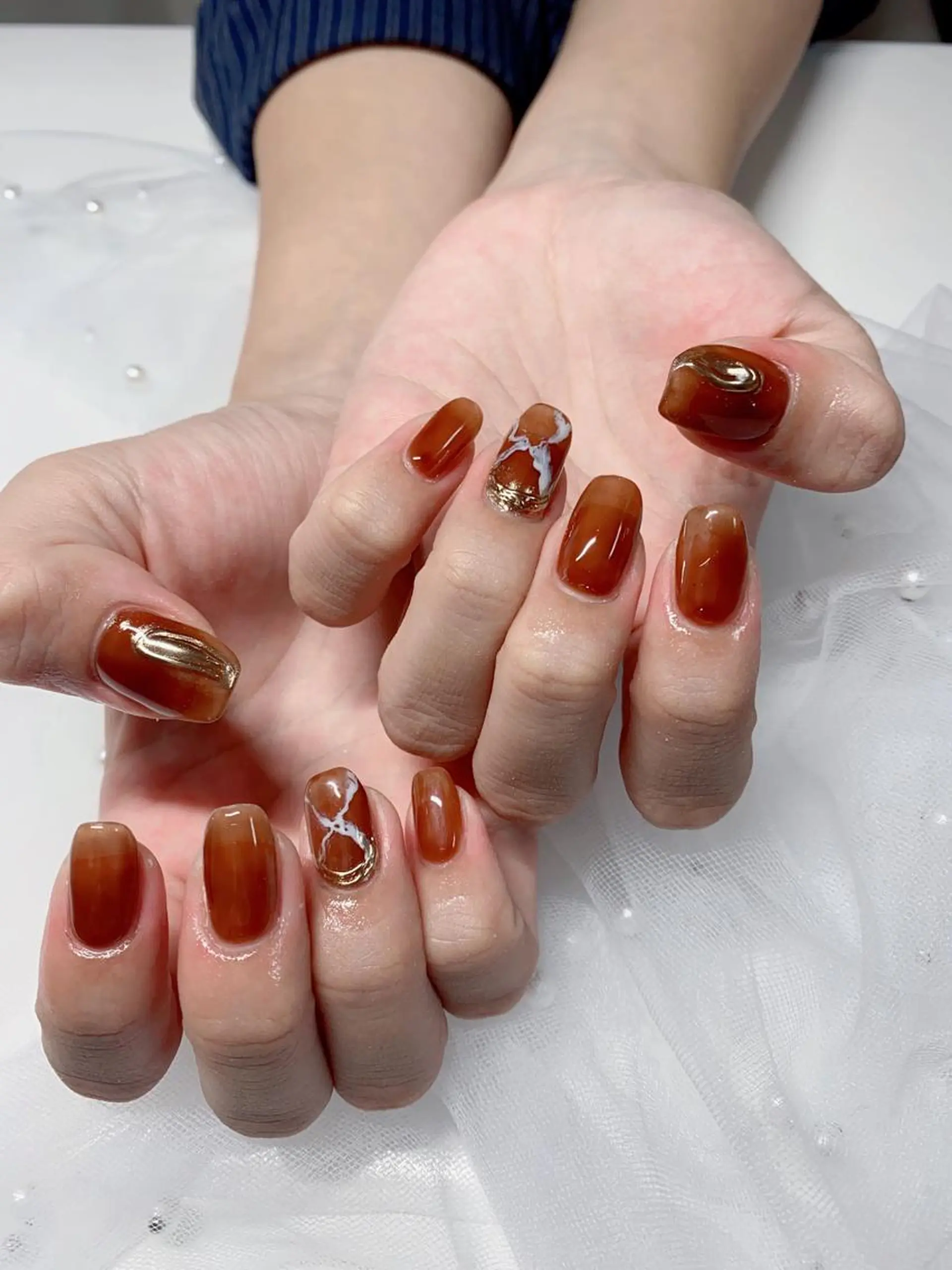 ネイル ニュアンスネイル Jasmine nailsalon所属・ジャスミン ネイルサロンのネイルデザイン