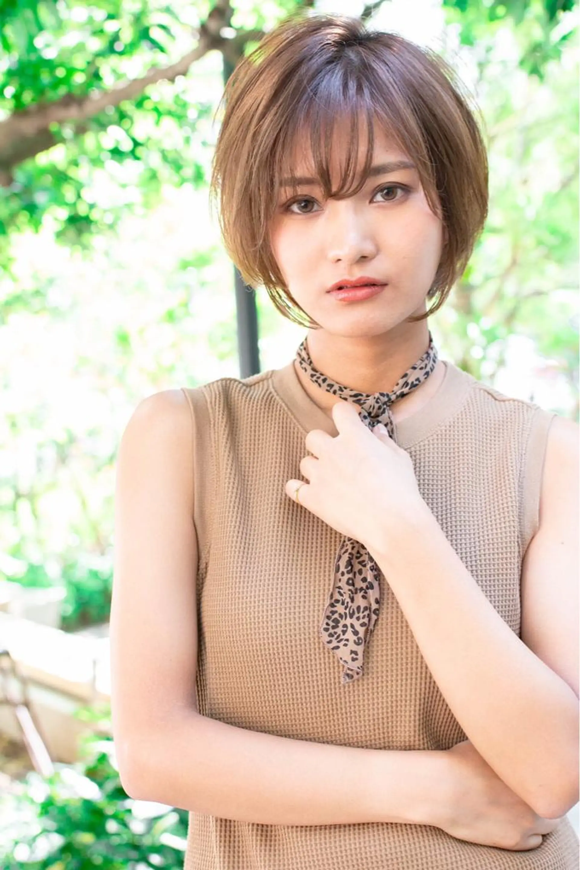 ショート カット 縮毛矯正 トリートメント sungoose サングースのヘアスタイル