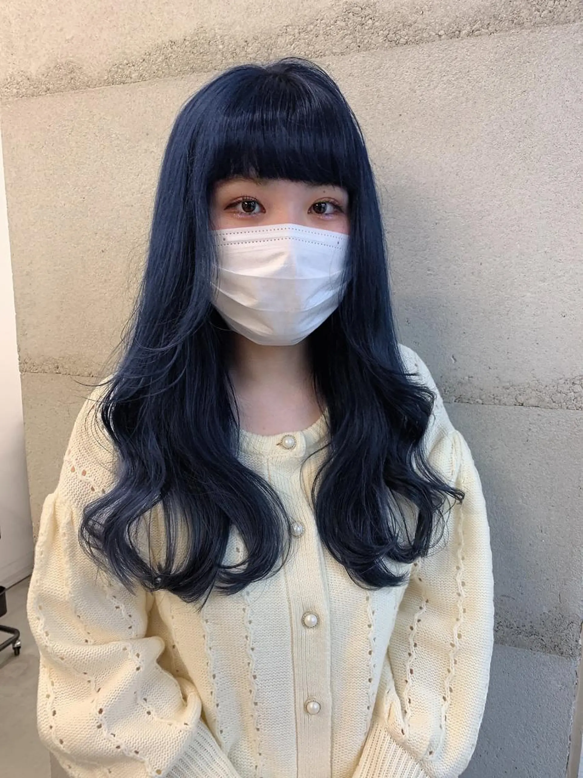 ミディアム カラー カット ヘアカラー トリートメント 透明感/オリーブ/ グレージュ/YUKAのヘアスタイル