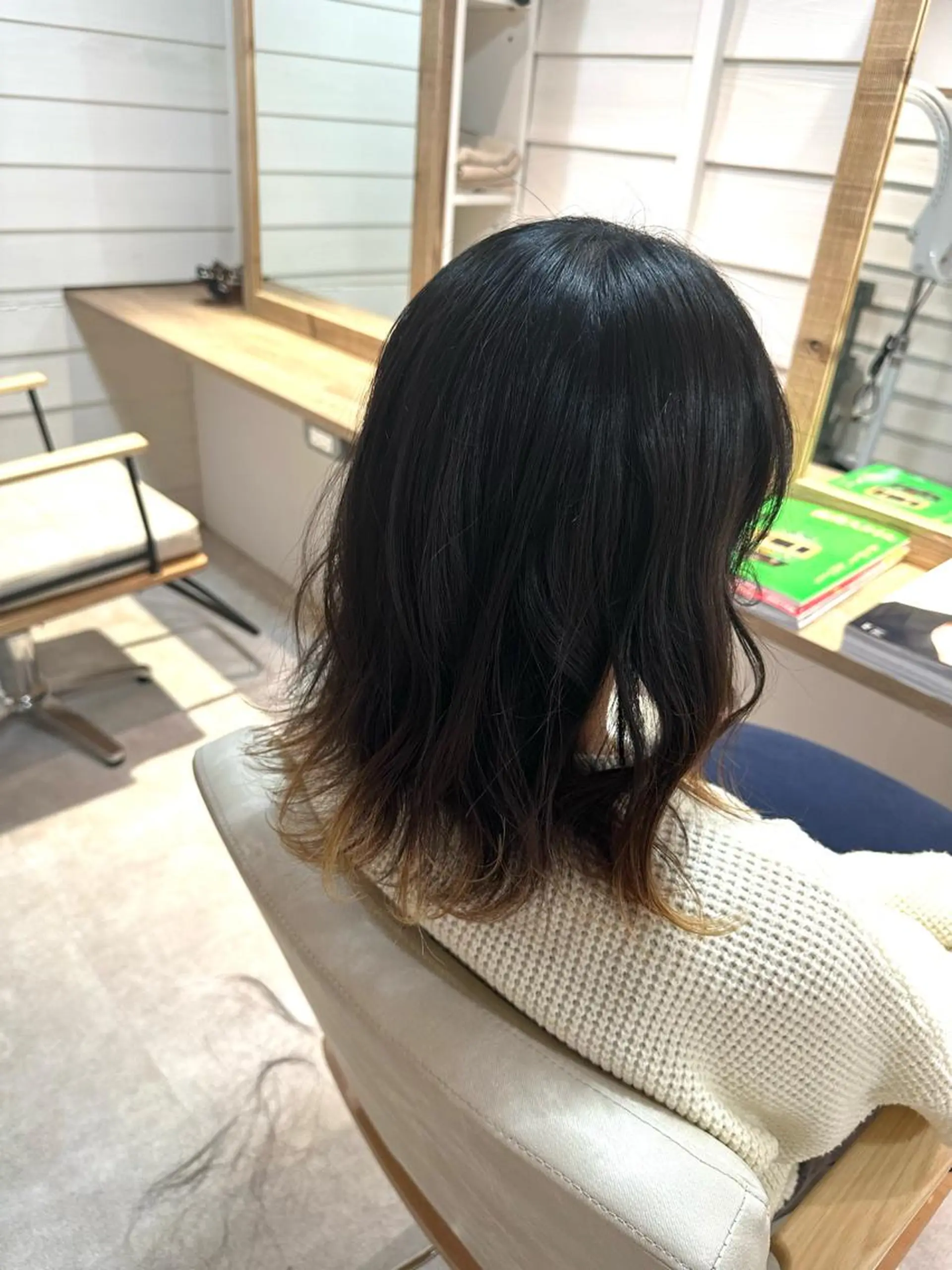 ミディアム トリートメント カット トリートメント Annie 吉田 裕美のヘアスタイル