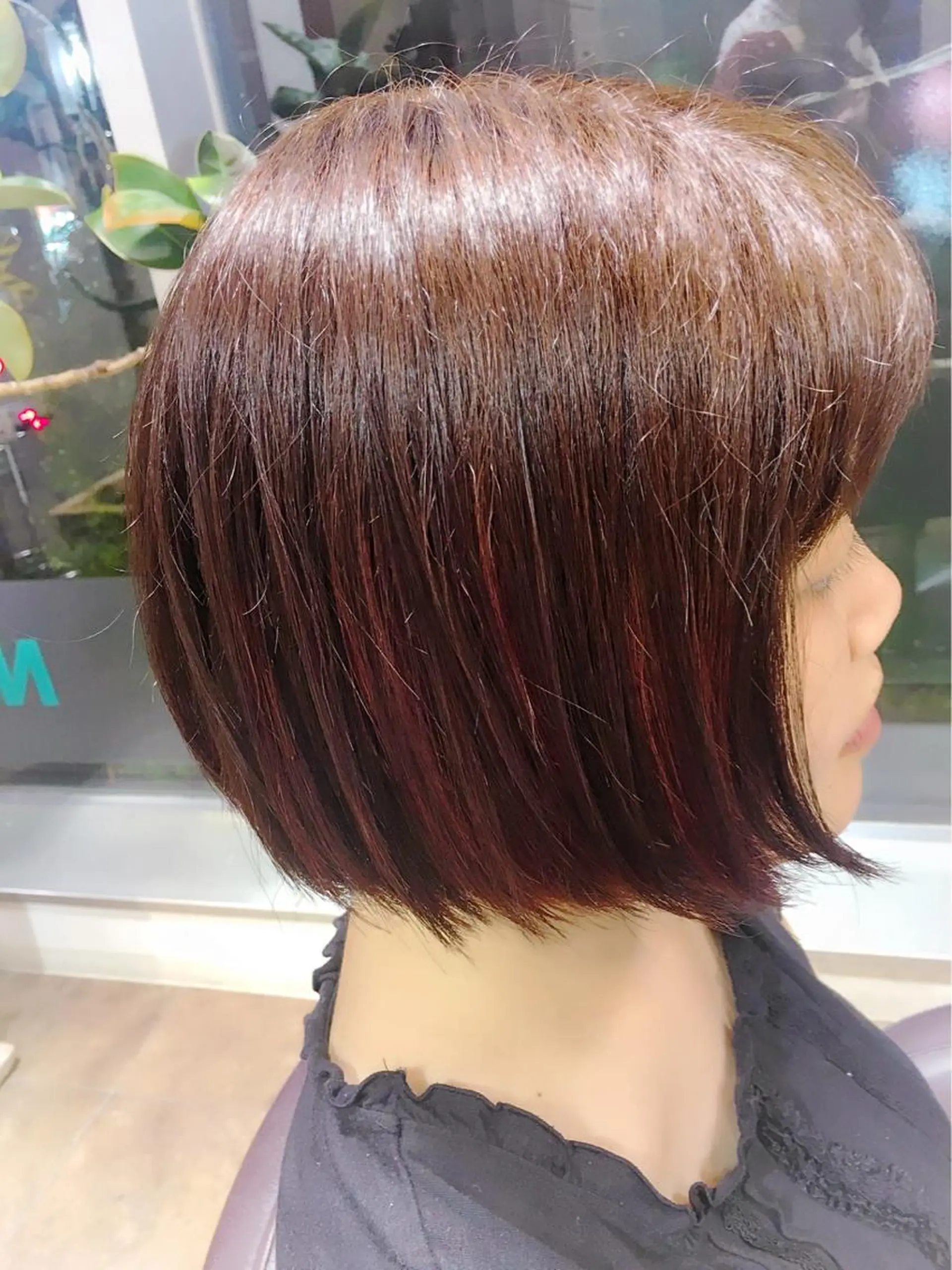 カラー デザインカラー 星 沙織のヘアスタイル