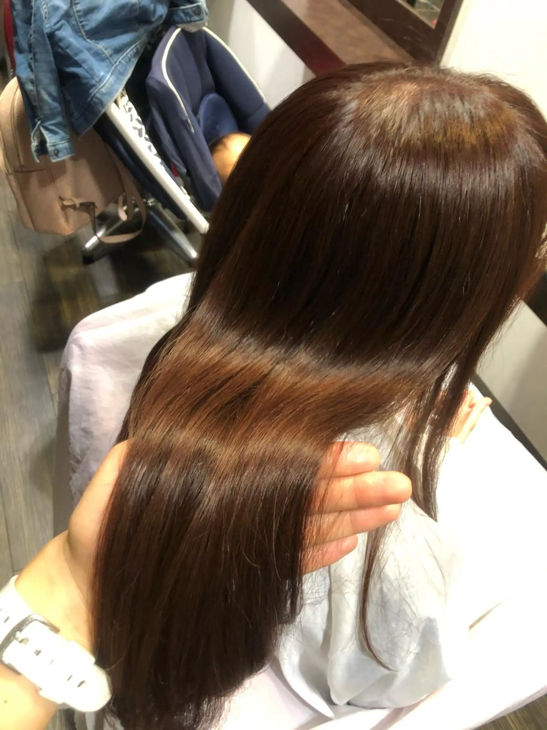 ロング カラー ブラウンカラー カット ヘアカラー トリートメント 【ショートボブ🤎】 YU-KAのヘアスタイル