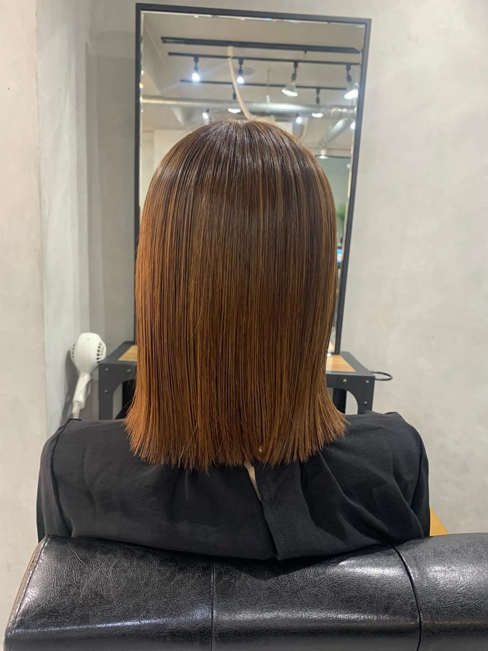 ミディアム 酸性ストレート ACT仙台店所属・lena🎀 透明感カラー/韓国風のヘアスタイル