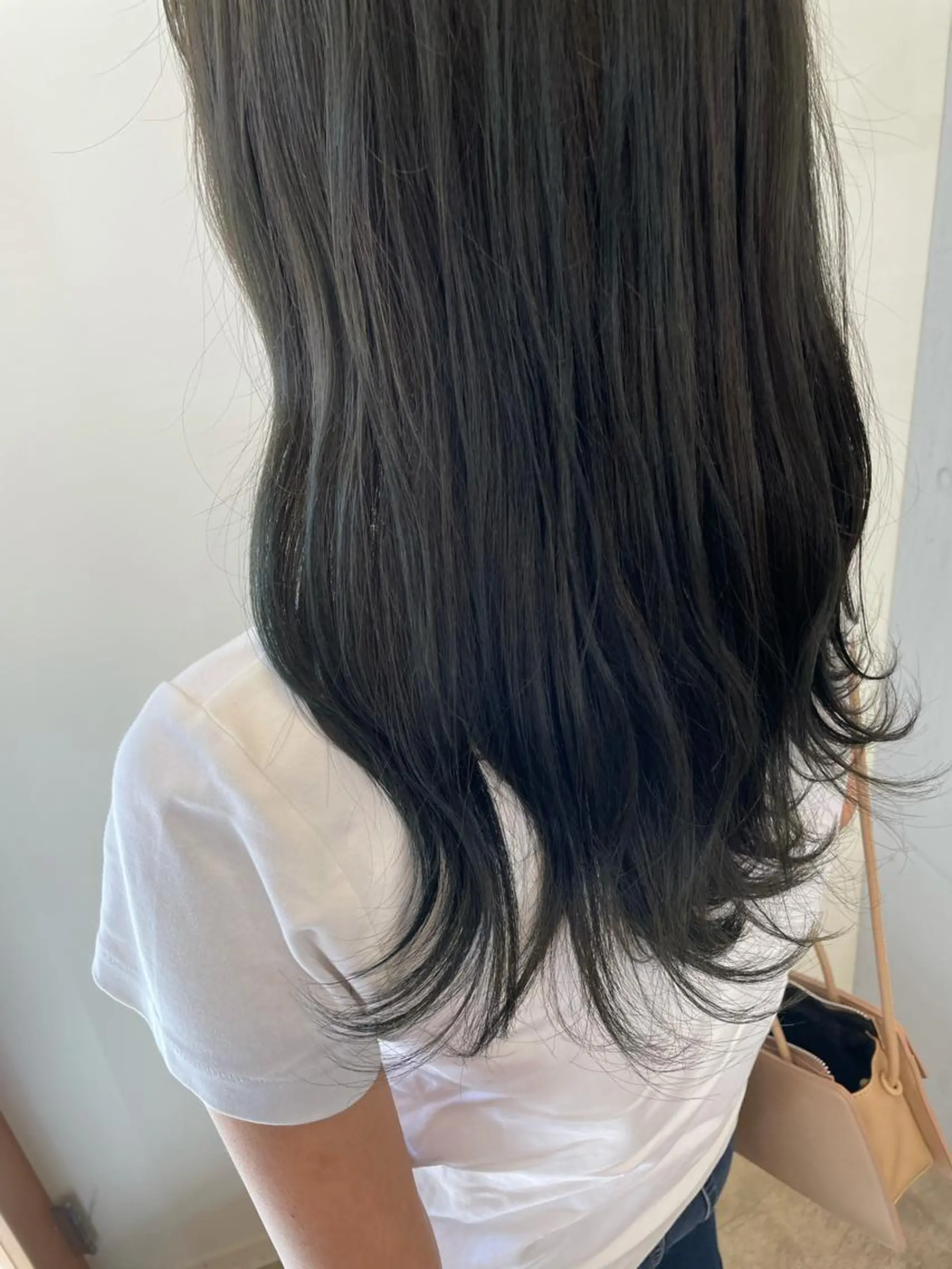 カラー ベージュカラー オリーブベージュ カノエ 乃木店のヘアスタイル