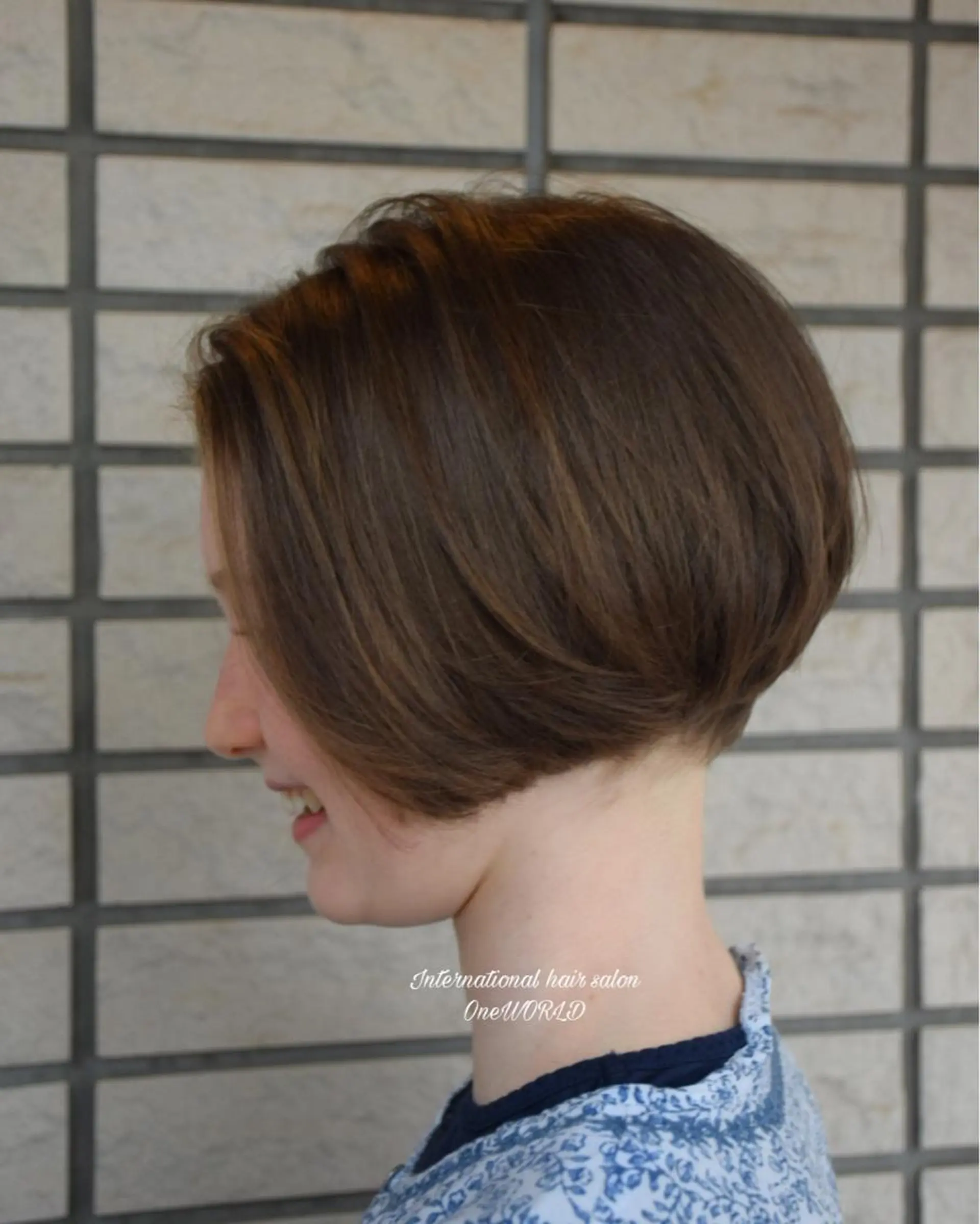 ショート OneWORLD所属・福井 稜平のヘアスタイル