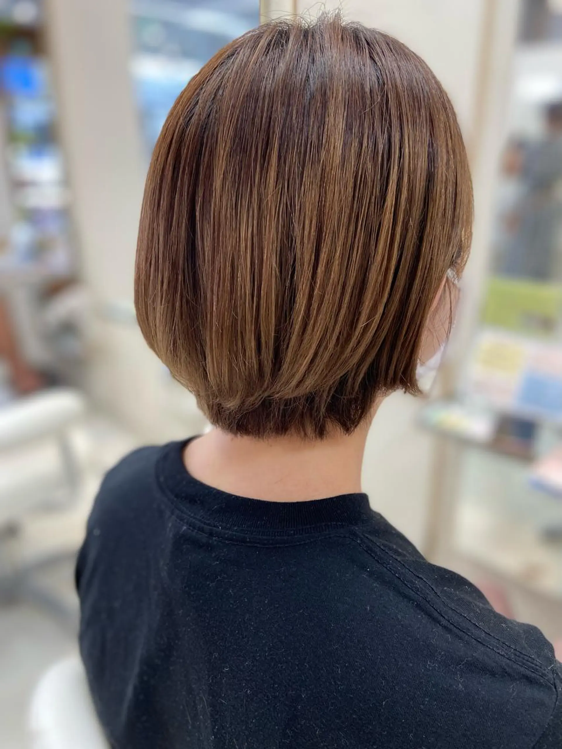 ショート ショートボブ ボブ ショートヘア カット トリートメント 菊地 美憂のヘアスタイル