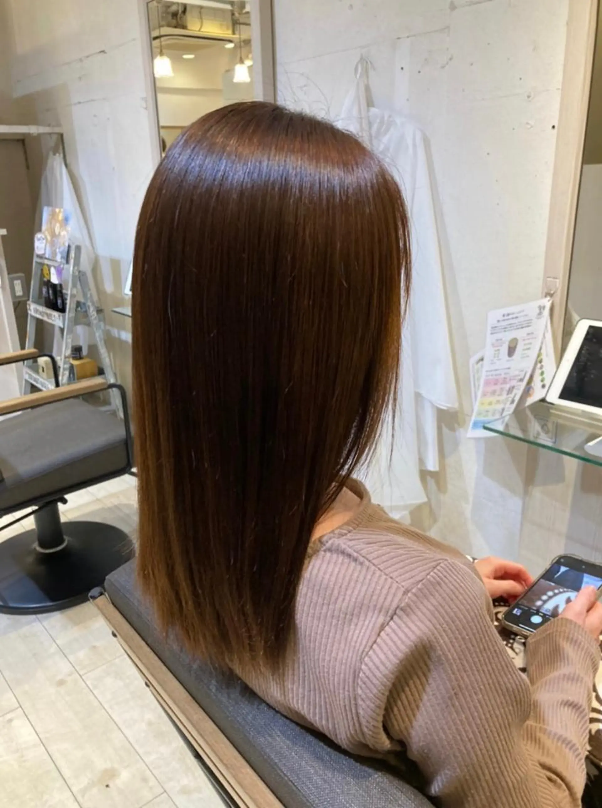 ロング カラー ヘアアレンジ メンズ特化美容師 🐈‍⬛RUNAのヘアスタイル