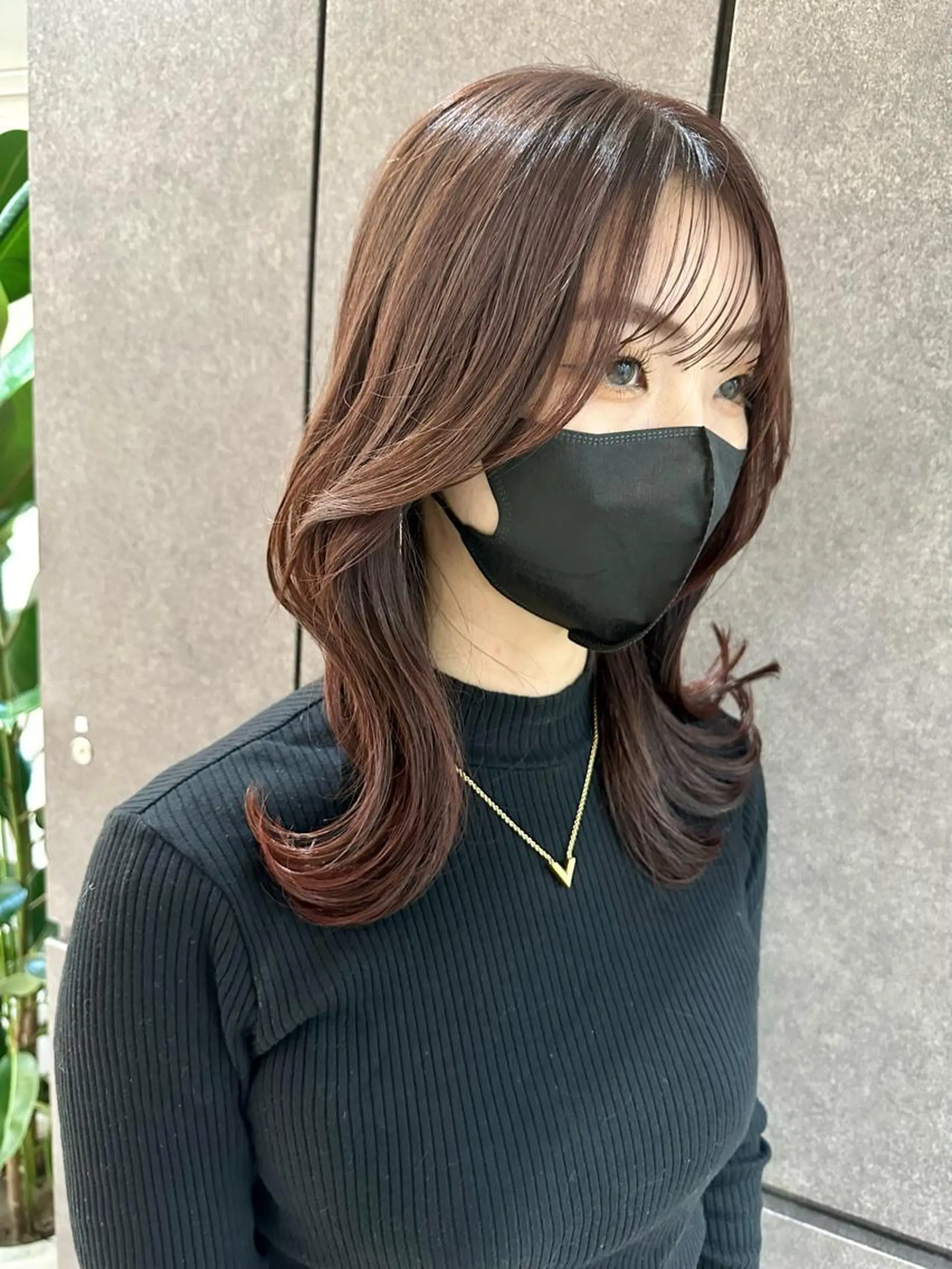 ミディアム Londideal 高橋ヒロシのヘアスタイル