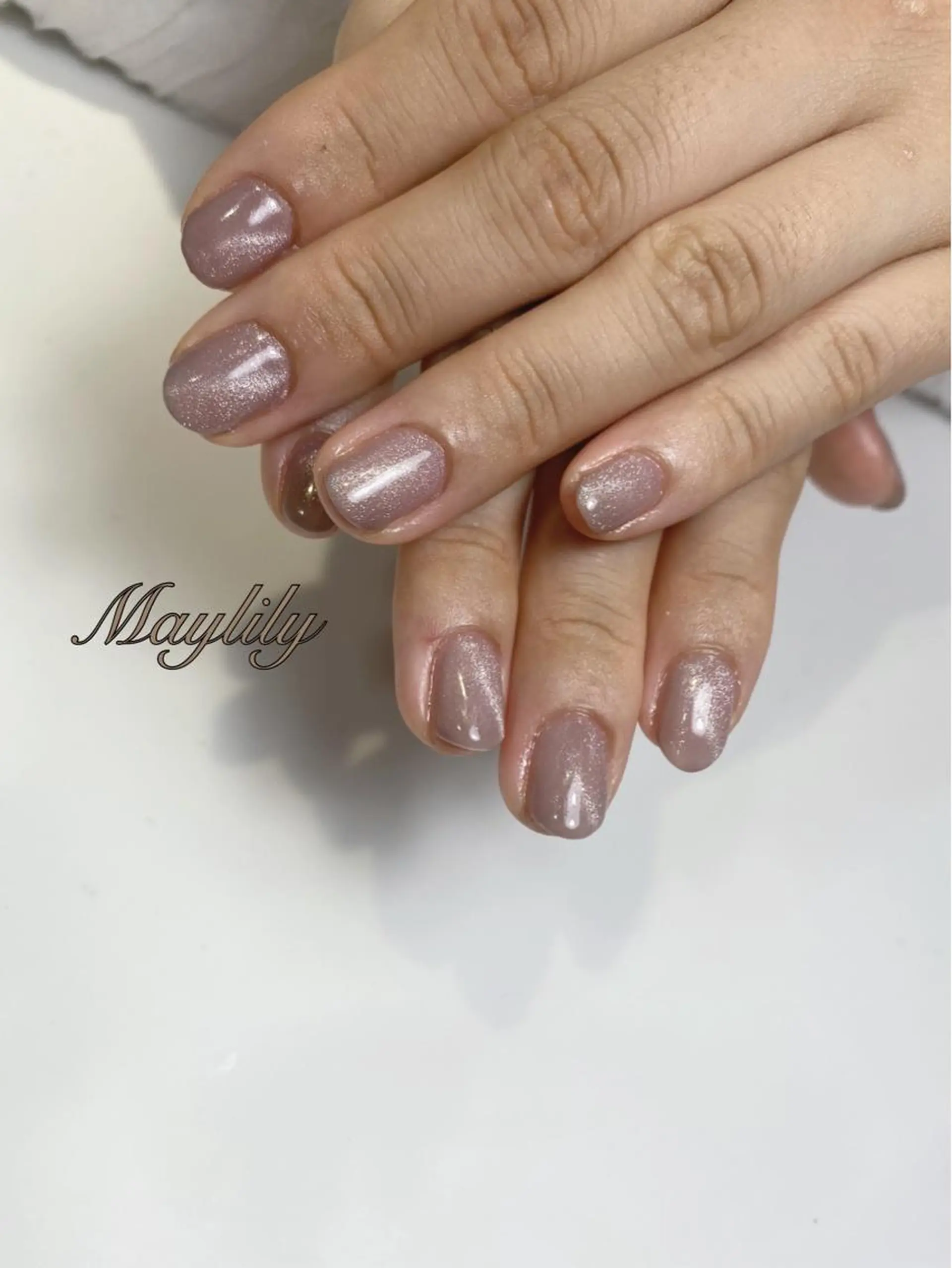 ネイル マグネットネイル ハンドネイル Nail salon Maylily所属・Nail salon Maylilyのネイルデザイン