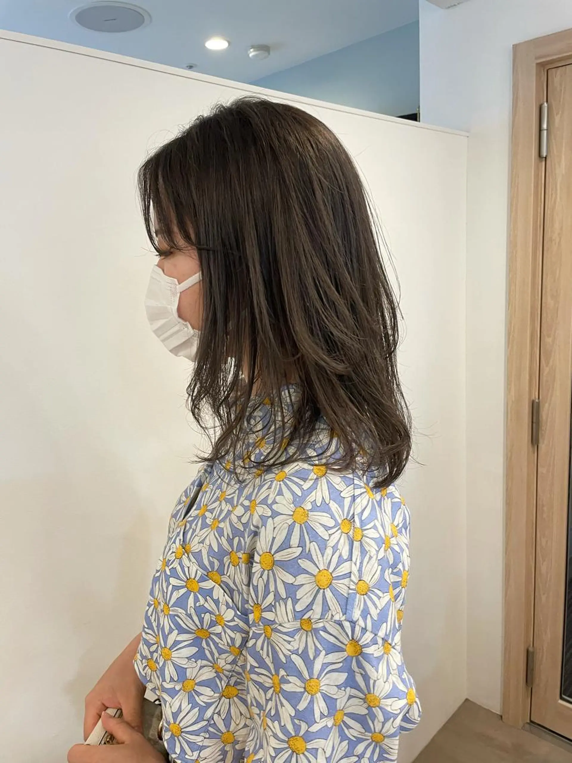 カラー 大迫 江梨のヘアスタイル