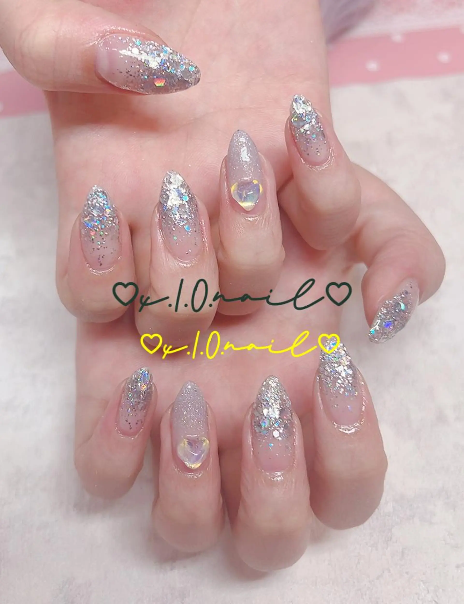 ネイル アニマル柄 アートネイル ニュアンスネイル ネイルチップ x.1.0.nail ♡Cのネイルデザイン