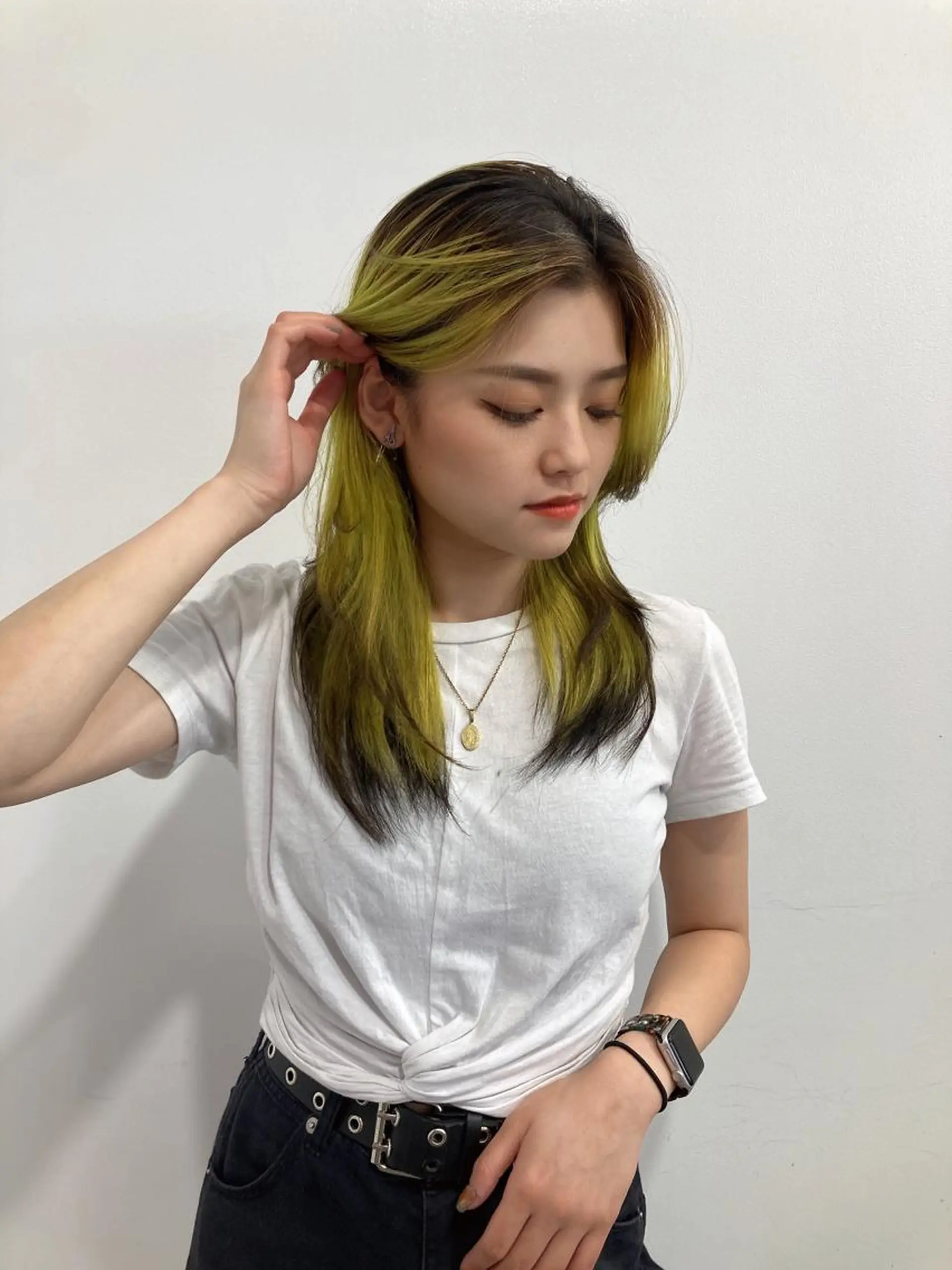 ロング カット ヘアカラー トリートメント MiRI💜地毛級 エクステ✖似合わせ技のヘアスタイル