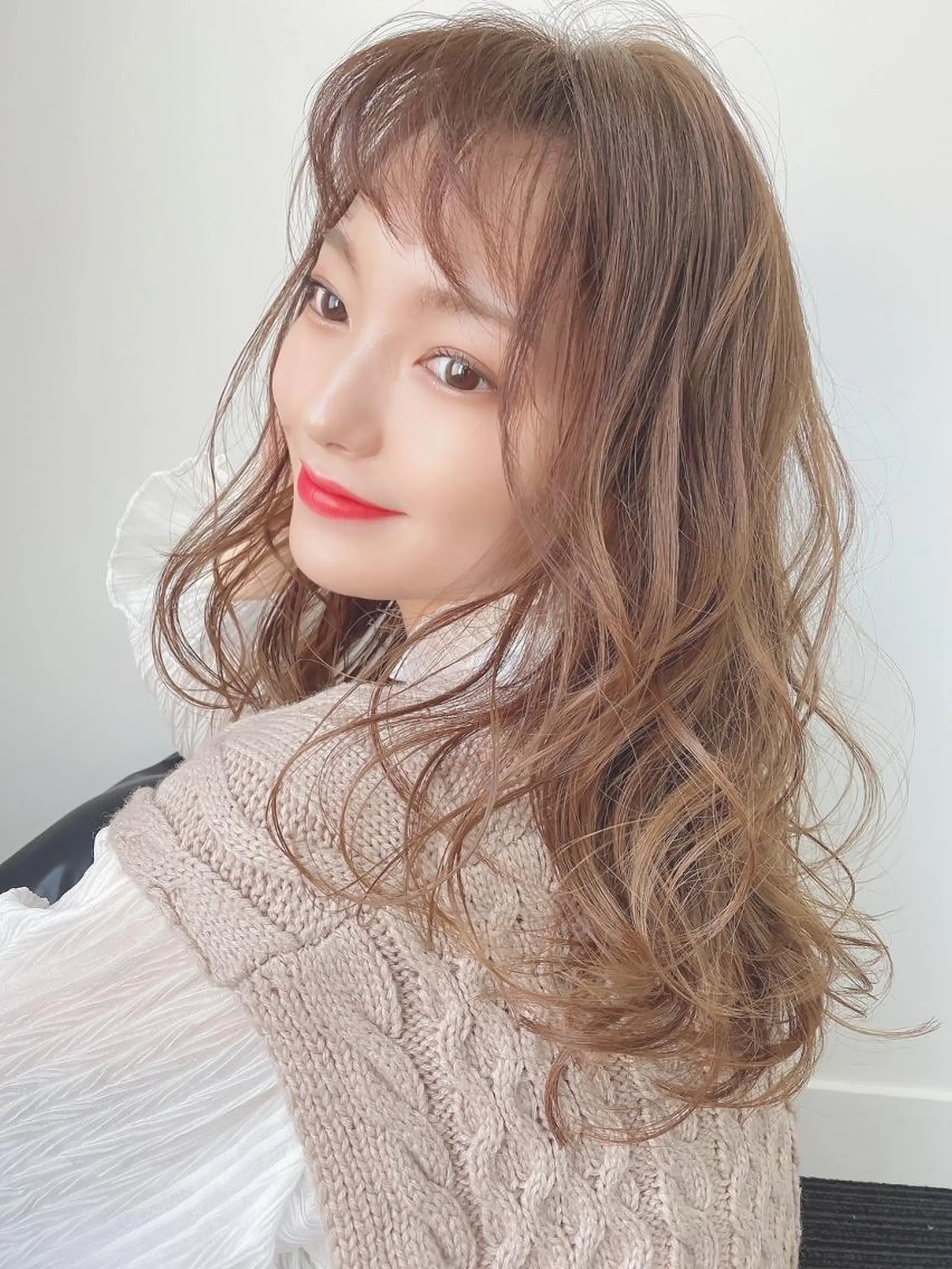 ミディアム カラー 透明感カラー イルミナカラー トリートメント カット ヘアカラー トリートメント ⭐️Shelter by TOKYO⭐️のヘアスタイル