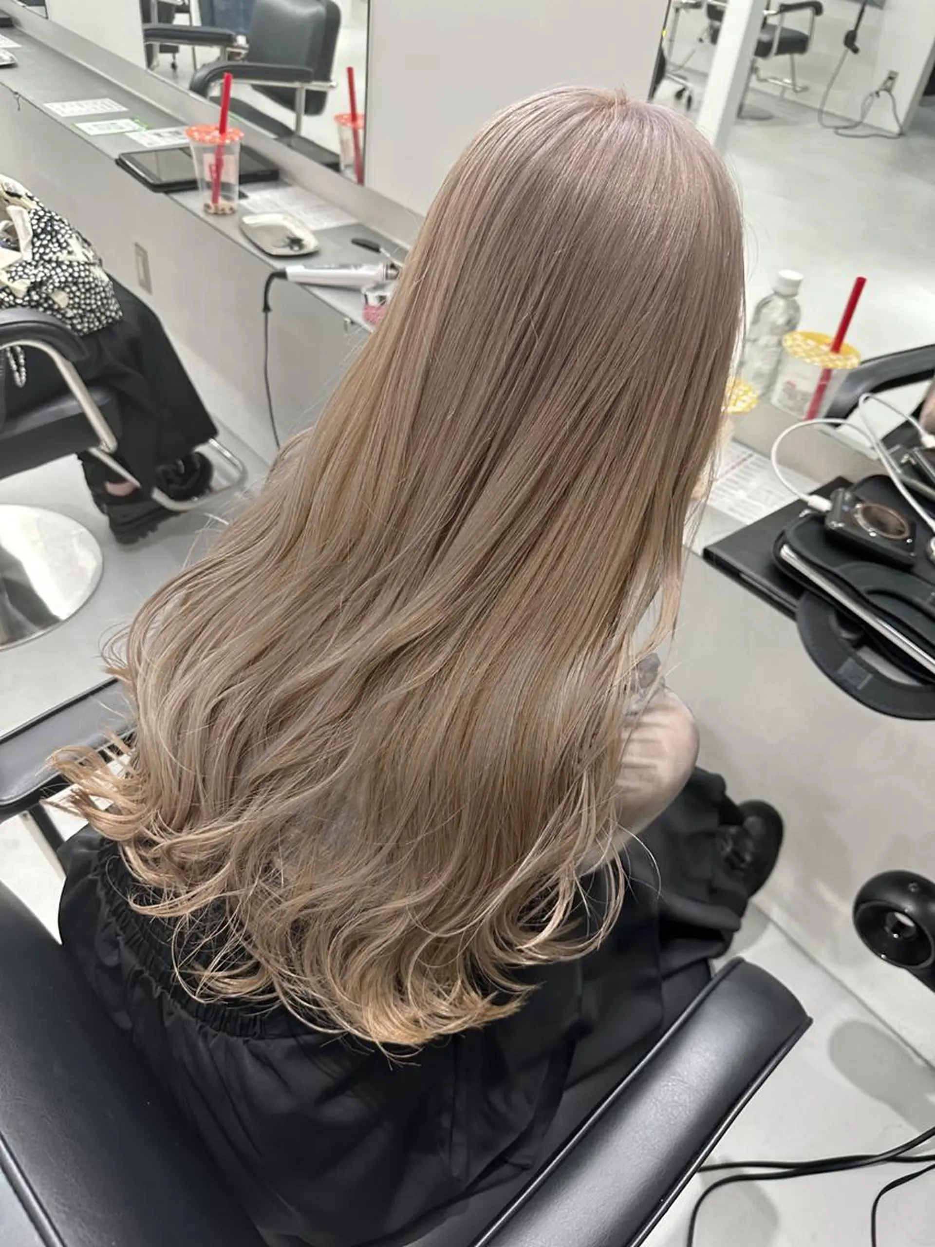 ミディアム 急募/ブリーチモデル /🦋/まゆのヘアスタイル