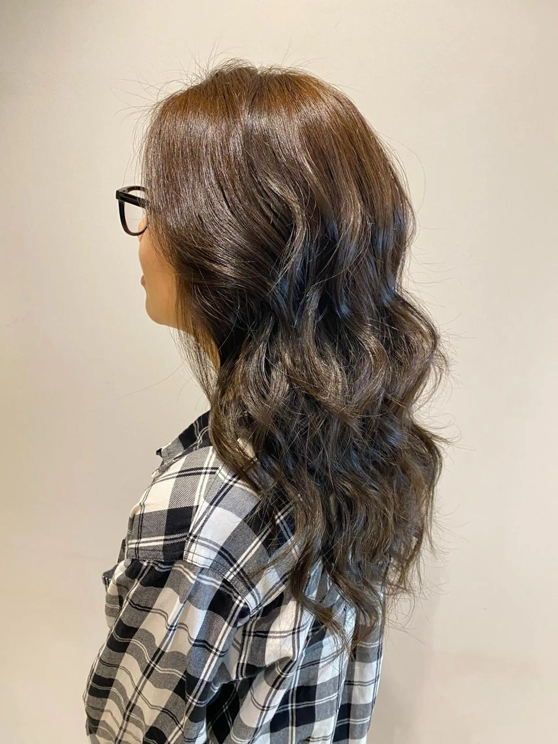 セミロング カラー アッシュ ベージュカラー カット ヘアカラー トリートメント 艶髪🌿美髪 大塚礼乃【西荻窪】のヘアスタイル