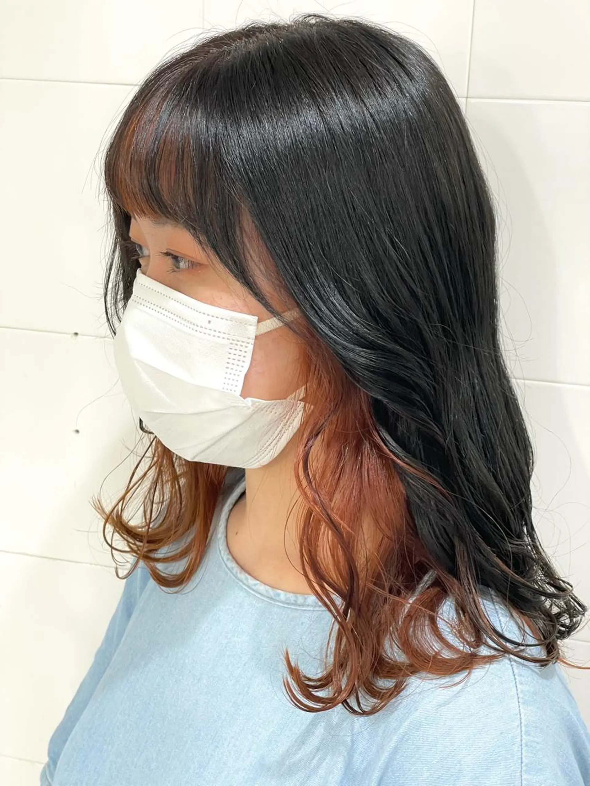 カラー ヘアカラー 色落ち綺麗透明感カラ /ボブ/ナカツヒカルのヘアスタイル