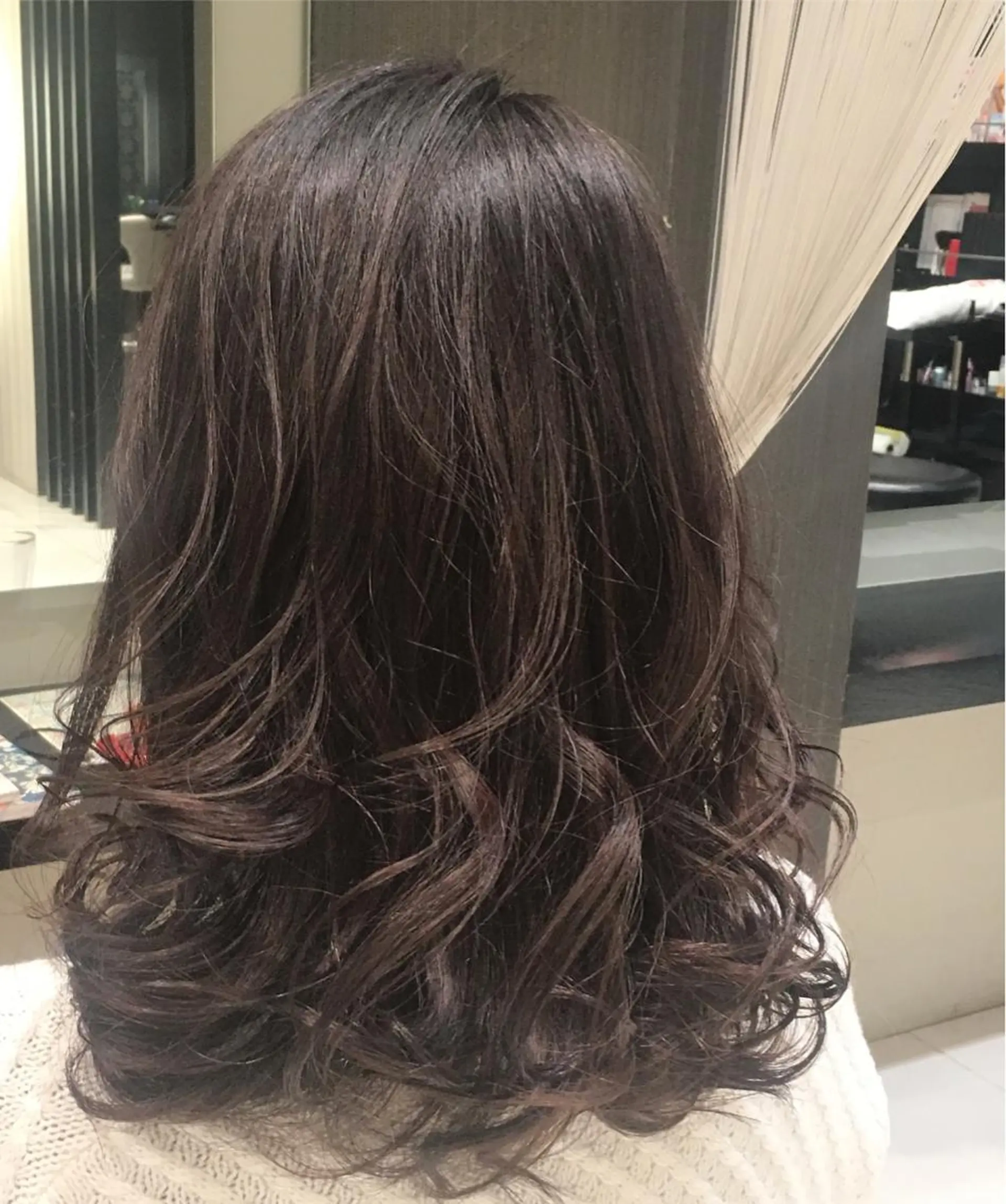 セミロング メンズカット/波打ち /ツイスパ/平川智里のヘアスタイル