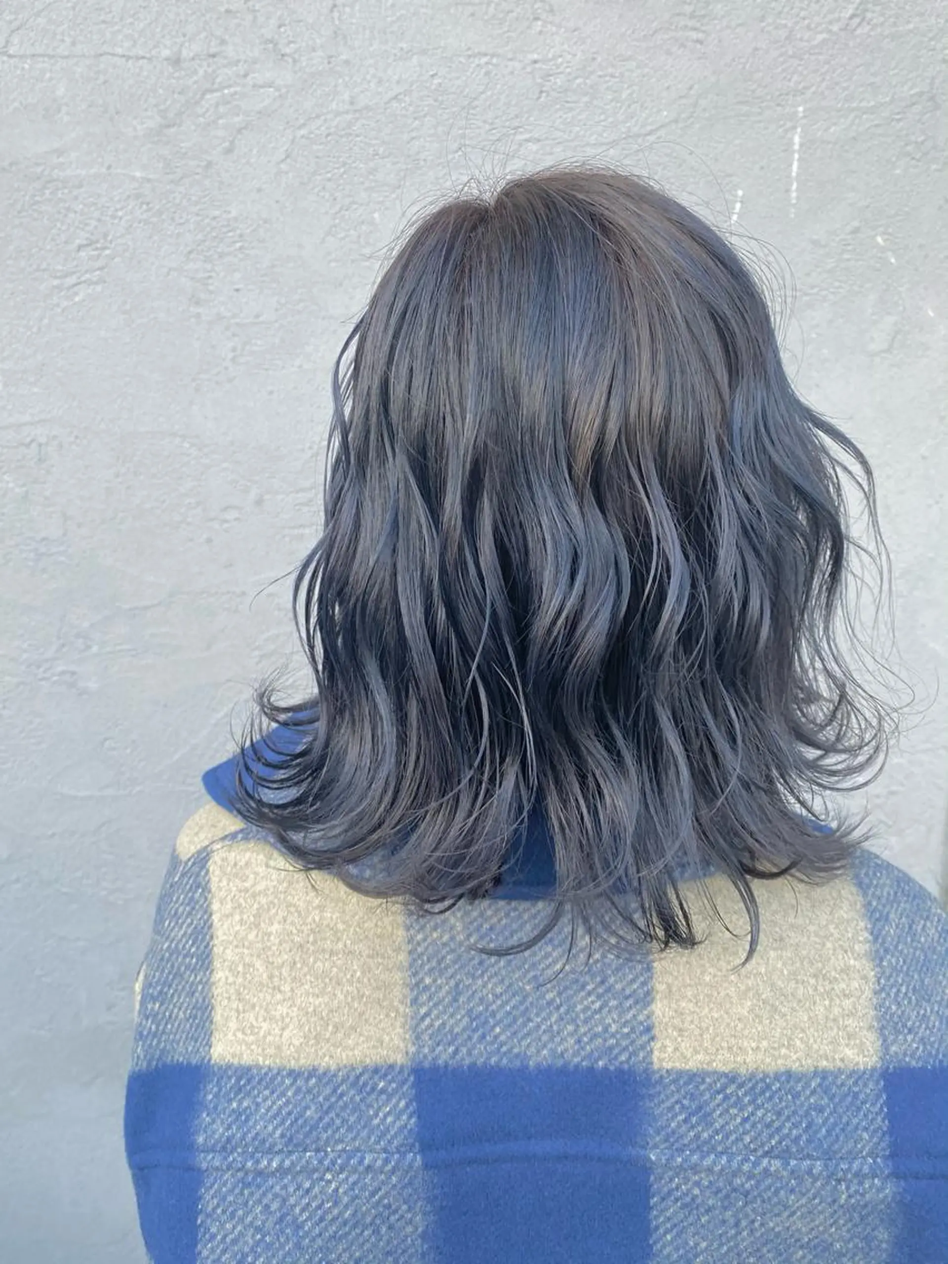 セミロング カラー ヘアアレンジ Design Color🐰アユミのヘアスタイル