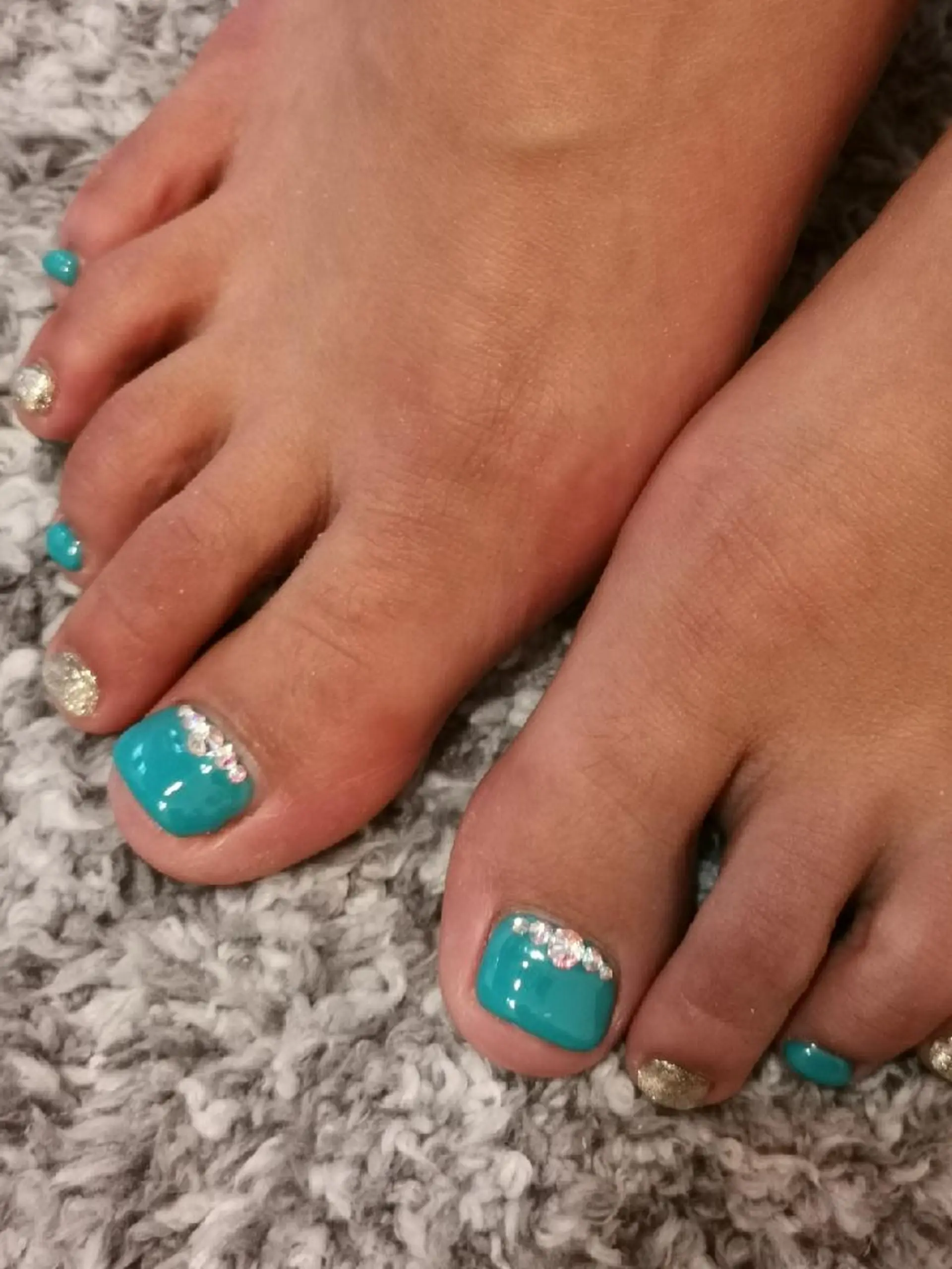 ネイル カラー フットネイル 人気エリア💖完全個室【ルリエ】所属・ネイルサロン Lelienルリエのネイルデザイン