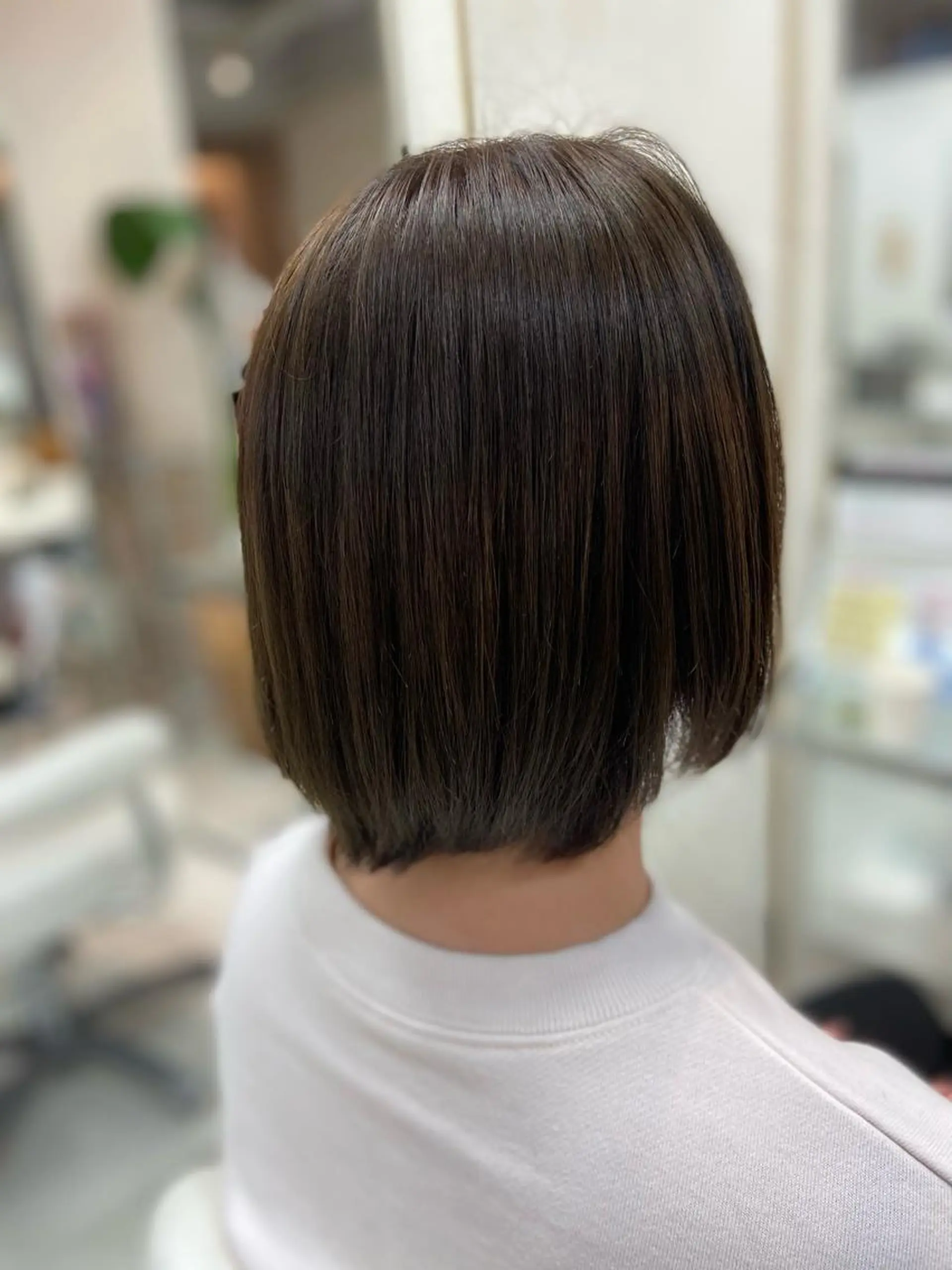 ショート カラー グレージュ ヘアカラー トリートメント 菊地 美憂のヘアスタイル