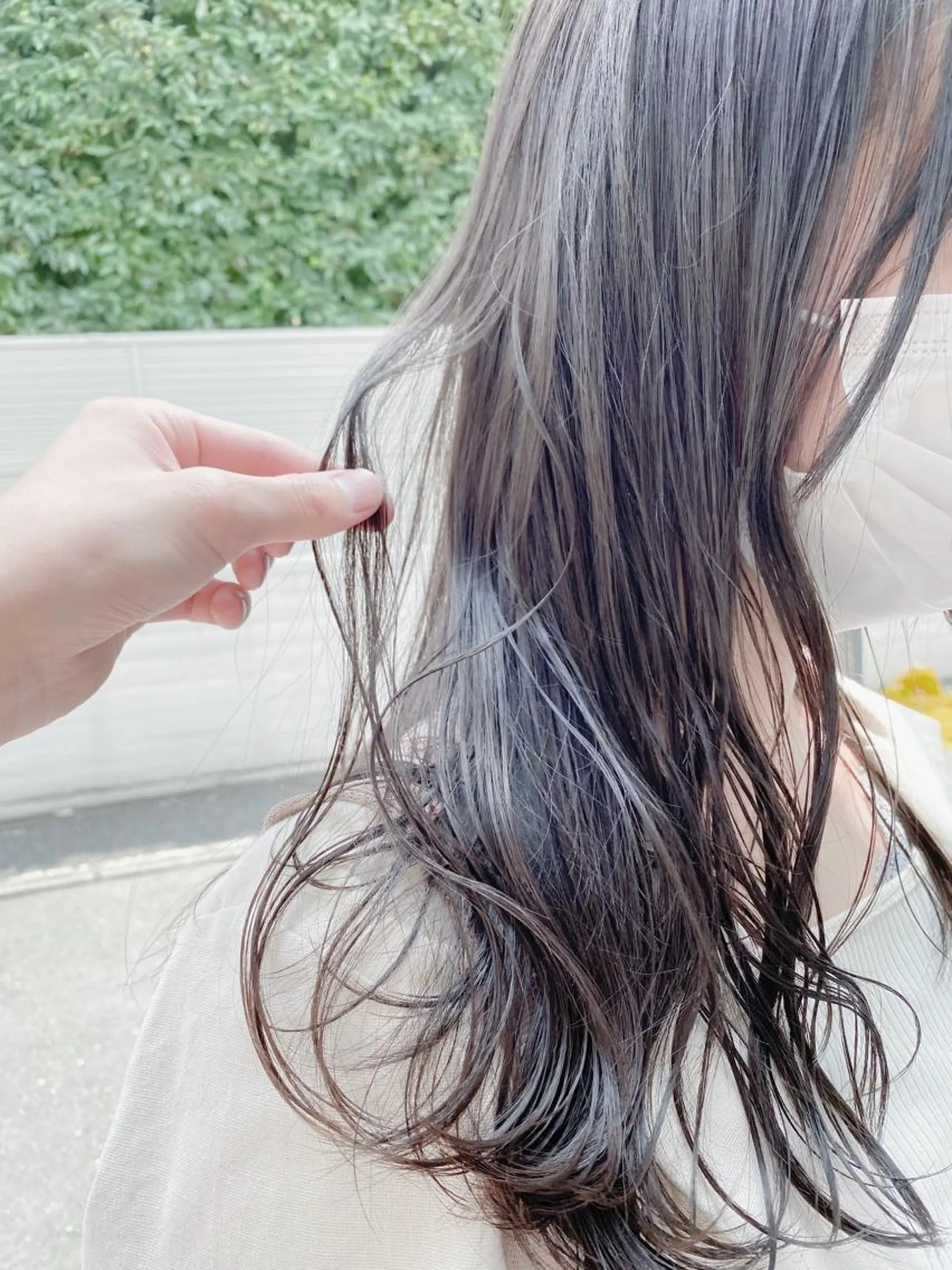 ミディアム カラー カット ヘアカラー トリートメント IVORY.所属・🟩くすみブラウン/ ショート/ボブ/大司のヘアスタイル