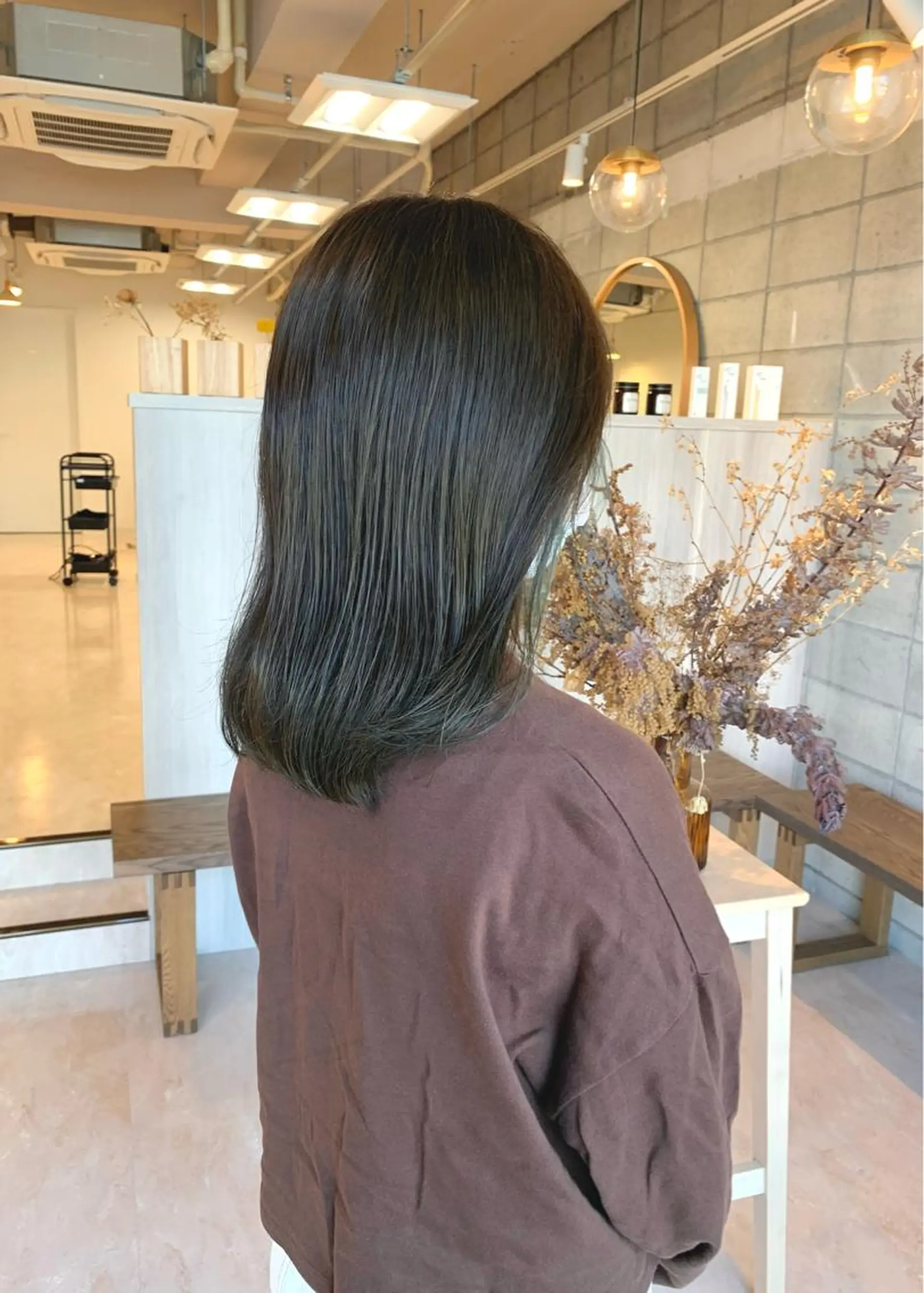 セミロング カラー カット ヘアカラー トリートメント . mizuki .のヘアスタイル