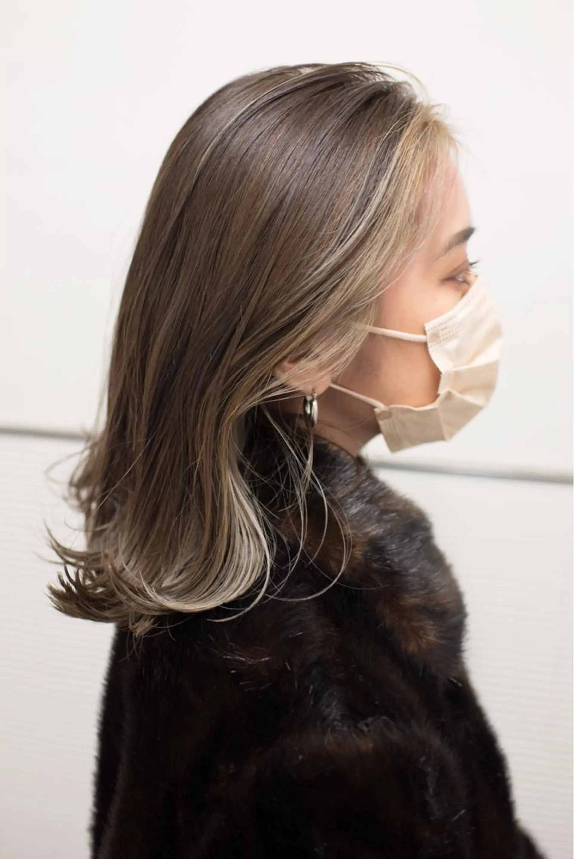 ミディアム カラー 千葉 慎也のヘアスタイル