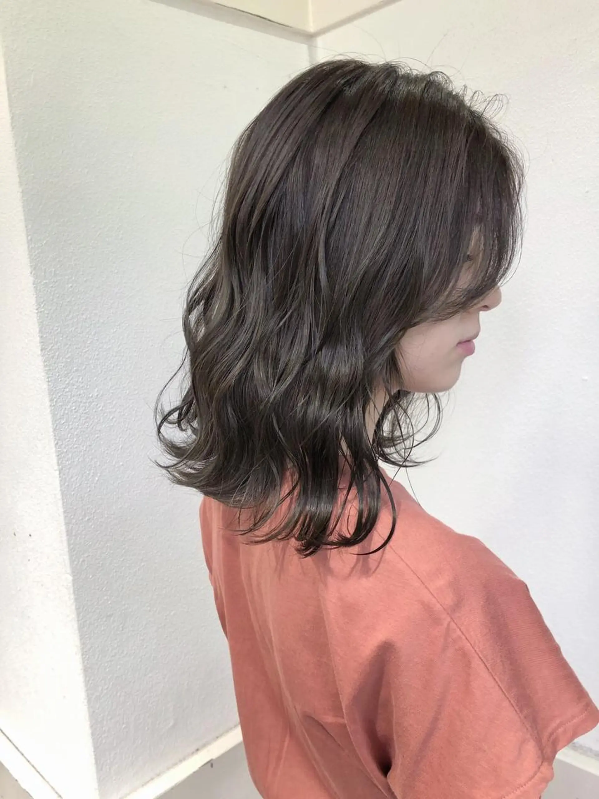 ミディアム カラー カット ヘアカラー トリートメント JILL by GiseL/天神のヘアスタイル