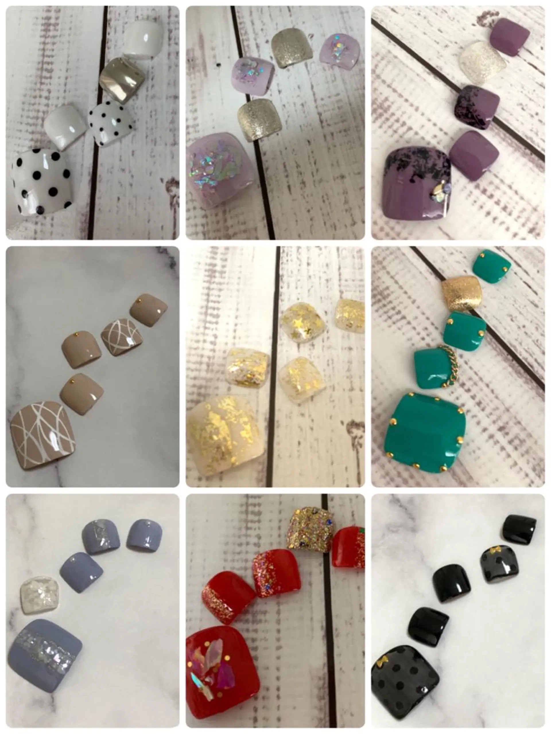 ネイル フットネイル フットネイル Aimer. Nailのネイルデザイン