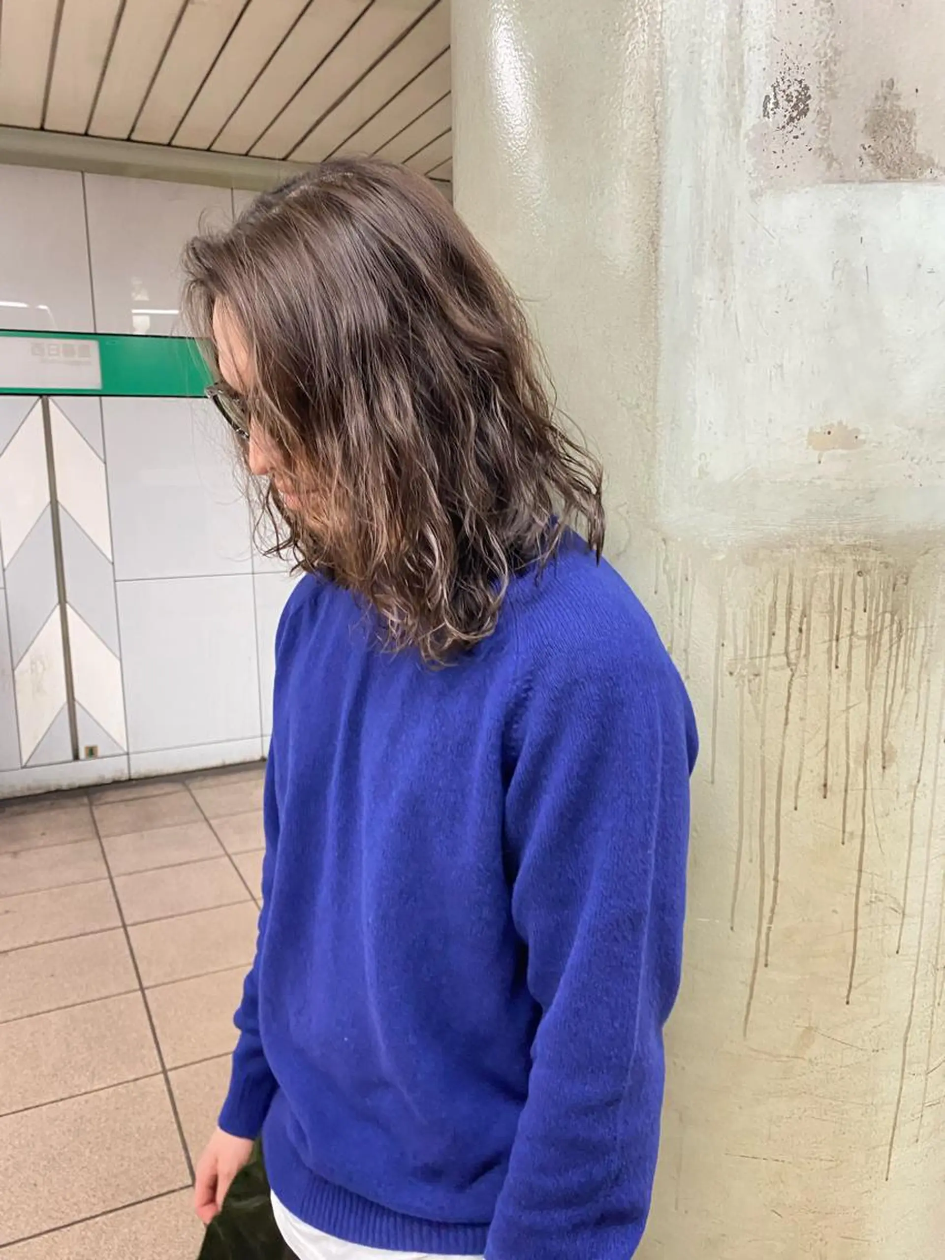 カラー ヘアカラー 顔周りカット/透明感 カラー/rioのヘアスタイル