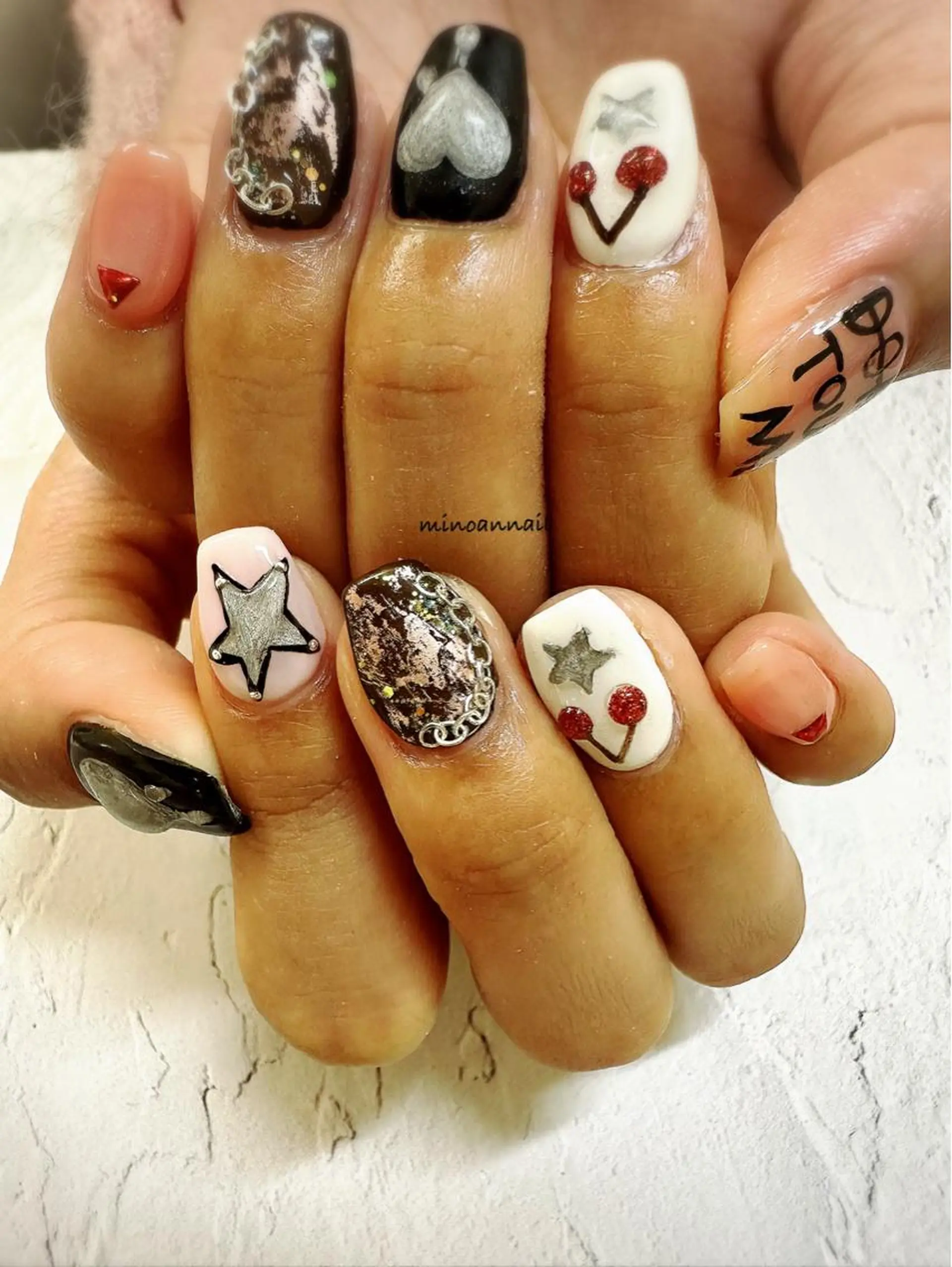 ネイル 美ノ庵ネイルサロン メトロポリタン前店のネイルデザイン