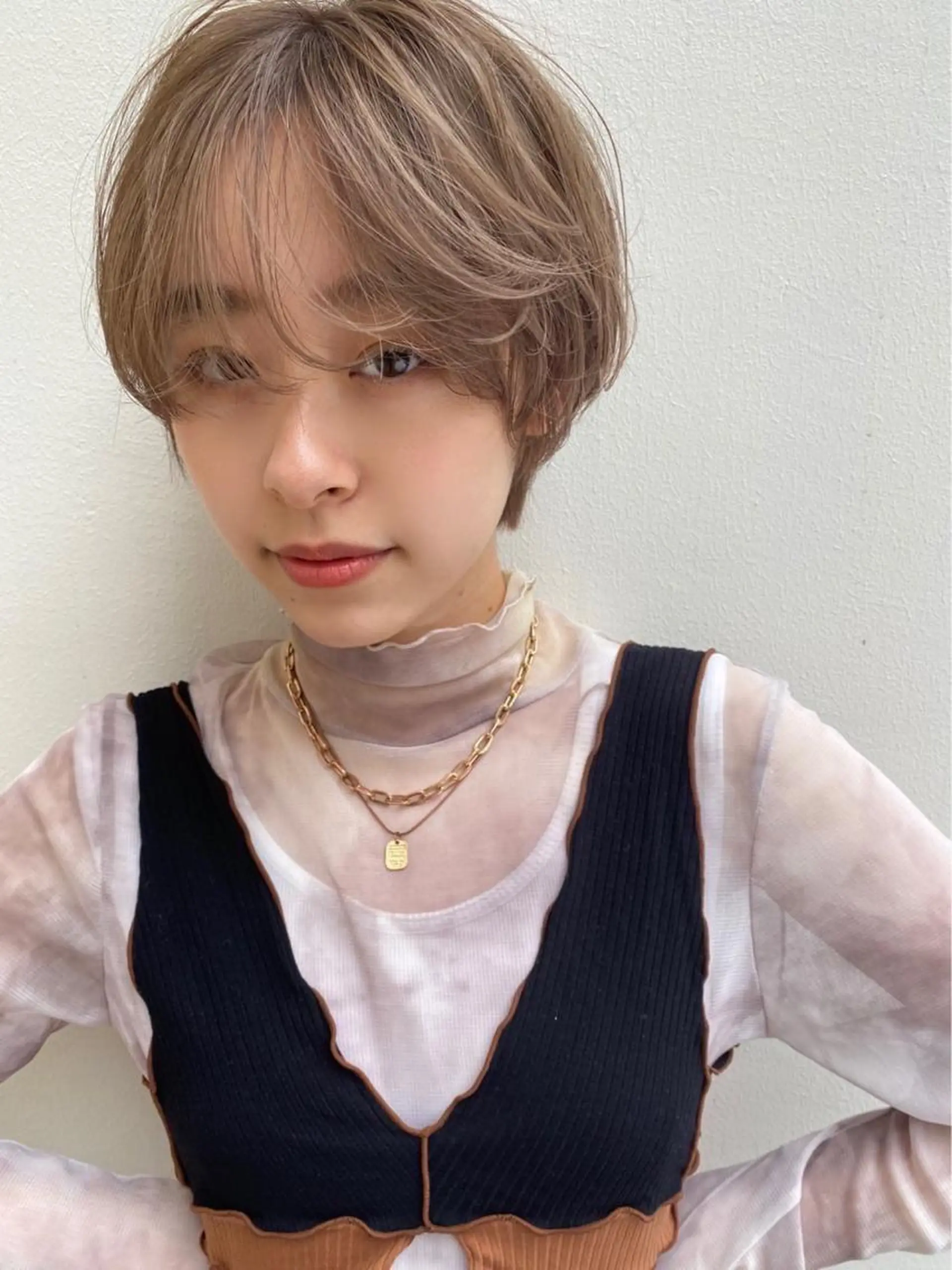 ショート 🇰🇷柔らか透明感 ／Miho🫧のヘアスタイル