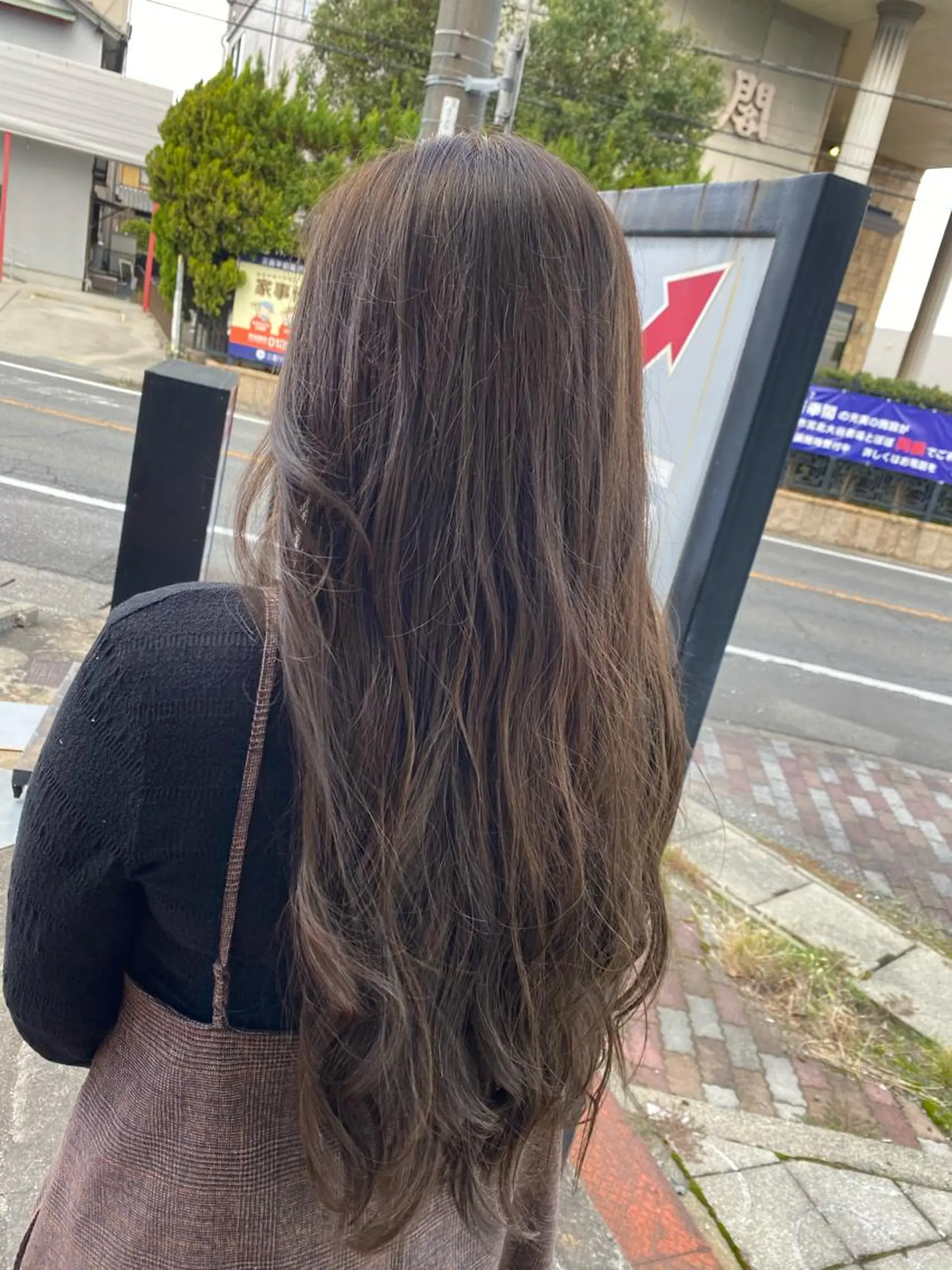 ロング カラー ハイライトカラー ハイライト カット ヘアカラー トリートメント KAITOH ATSUSHIのヘアスタイル