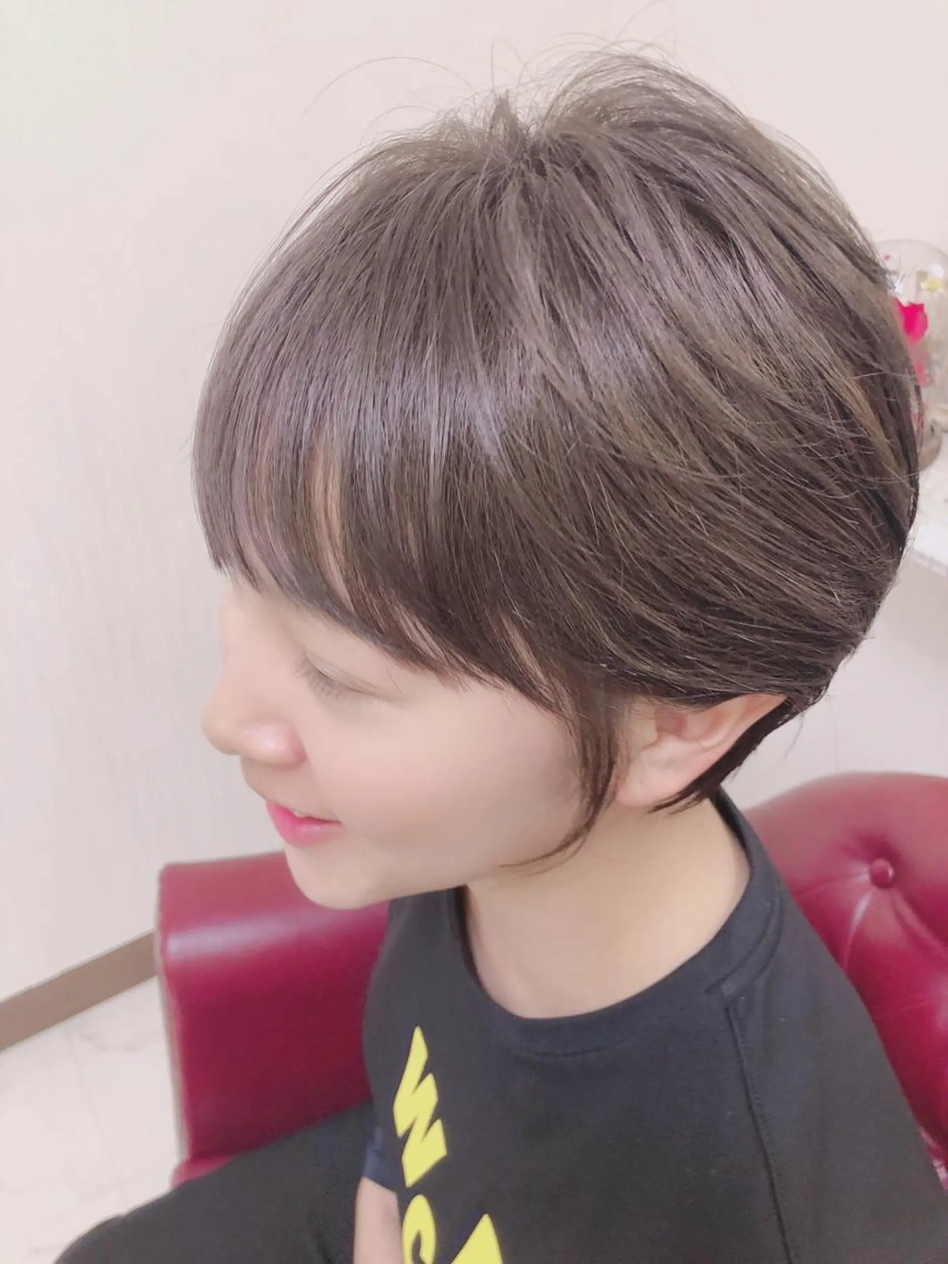 ショート カラー ショートヘア カット ヘアカラー トリートメント YURI ✨のヘアスタイル