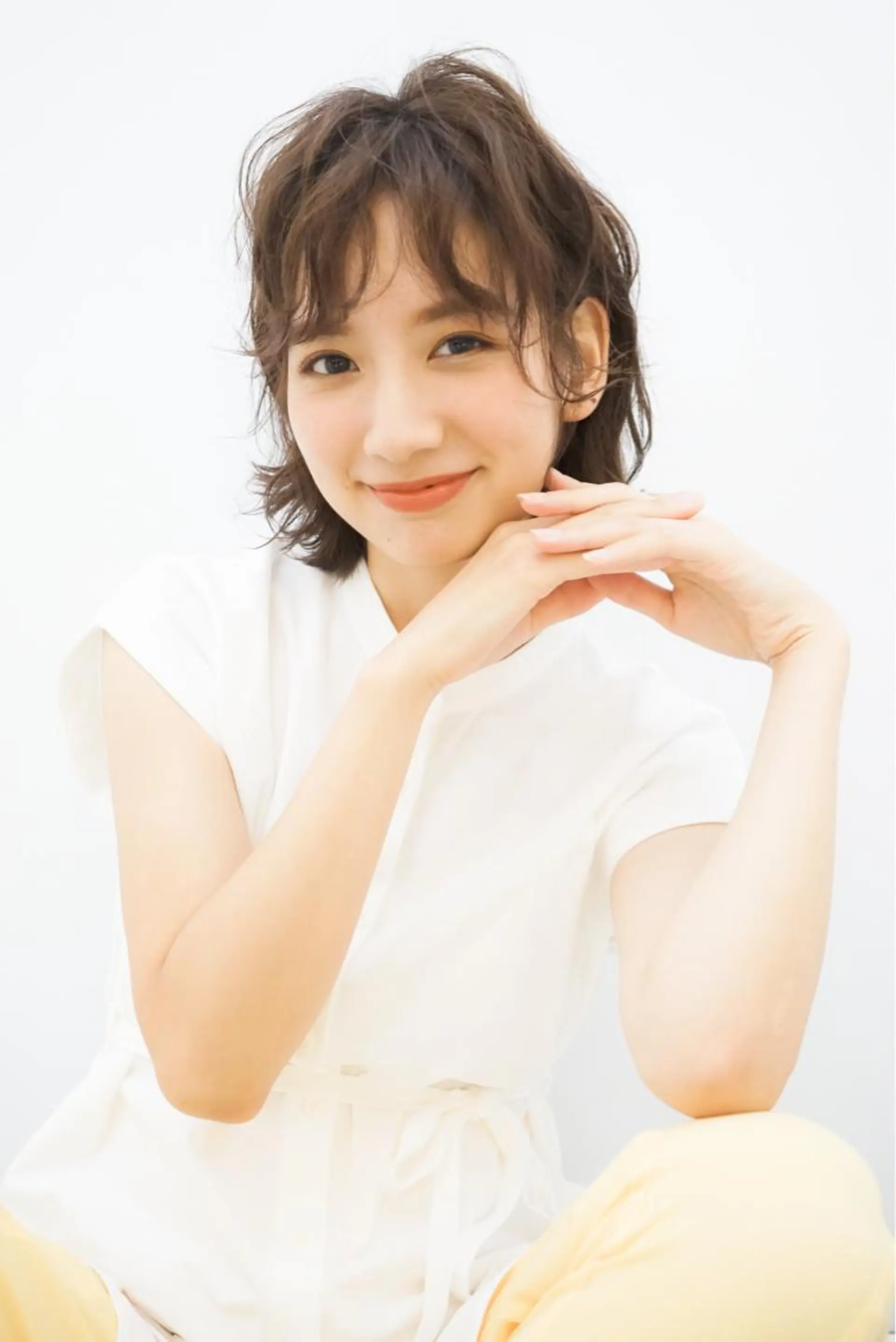 セミロング カット ヘアカラー トリートメント Neolive caffのヘアスタイル