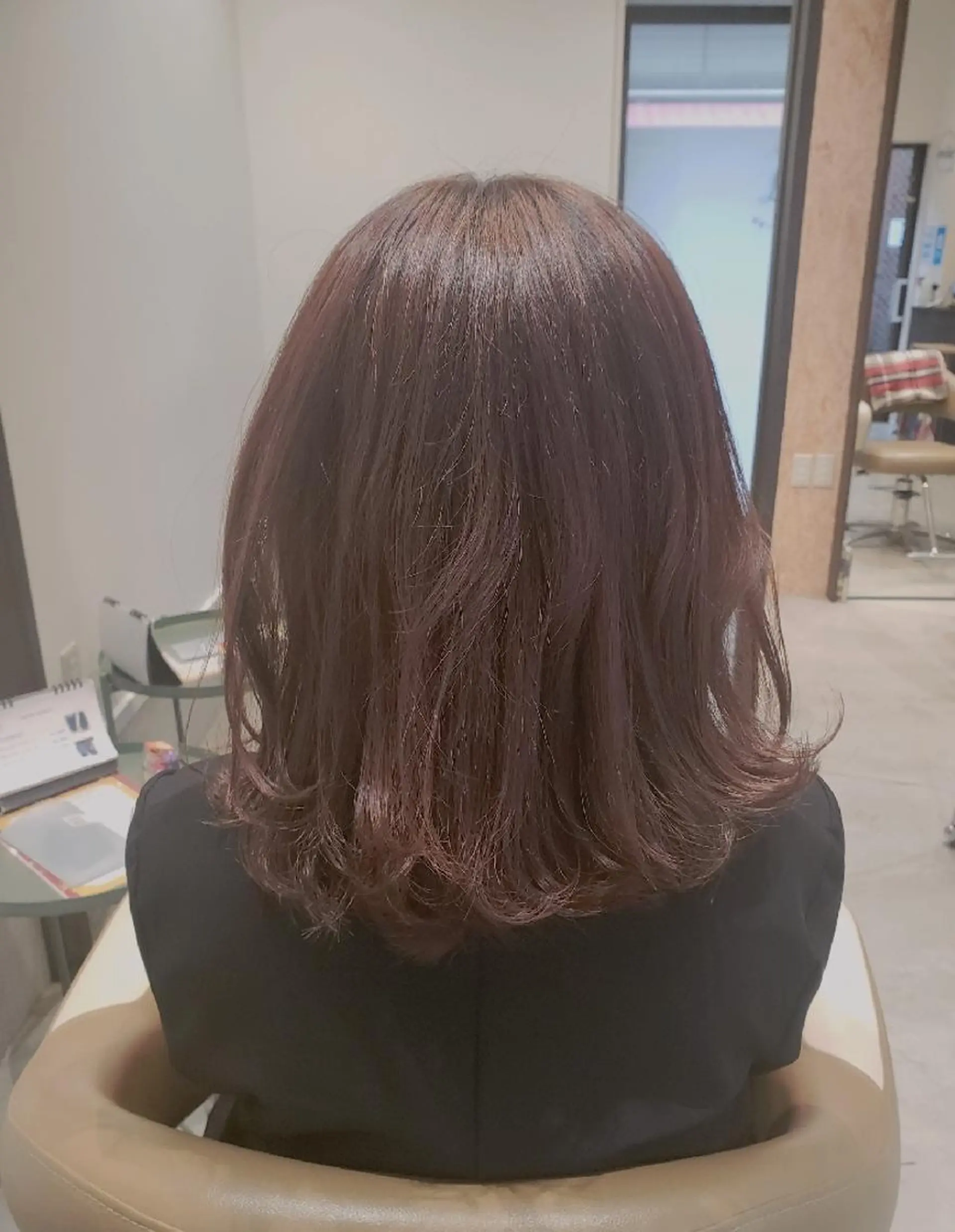 ミディアム カラー matui maiのヘアスタイル