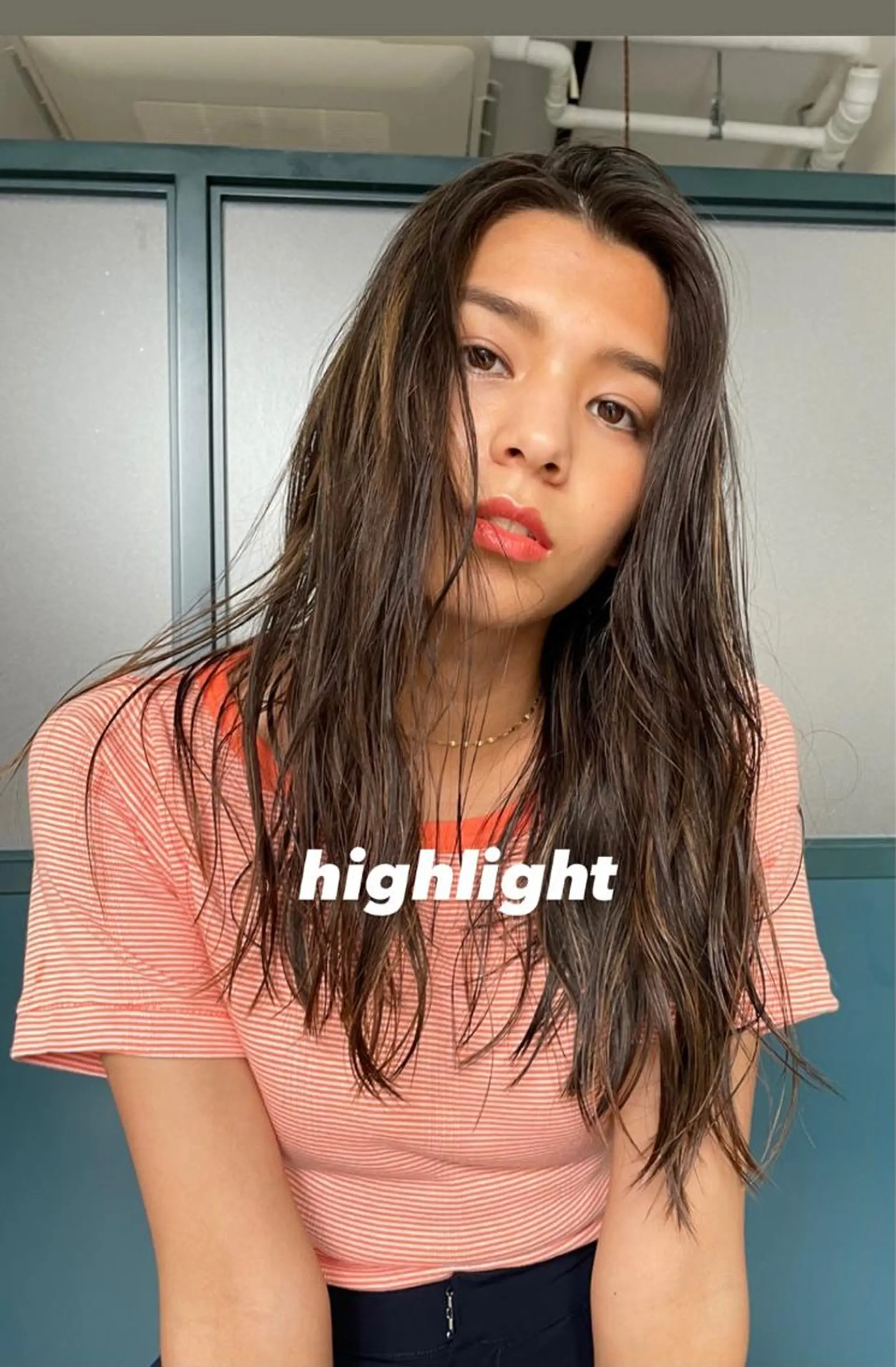 セミロング カラー パーマ ヘアアレンジ ネイル マツエク・マツパ Miku /ブリーチ/ボブのヘアスタイル