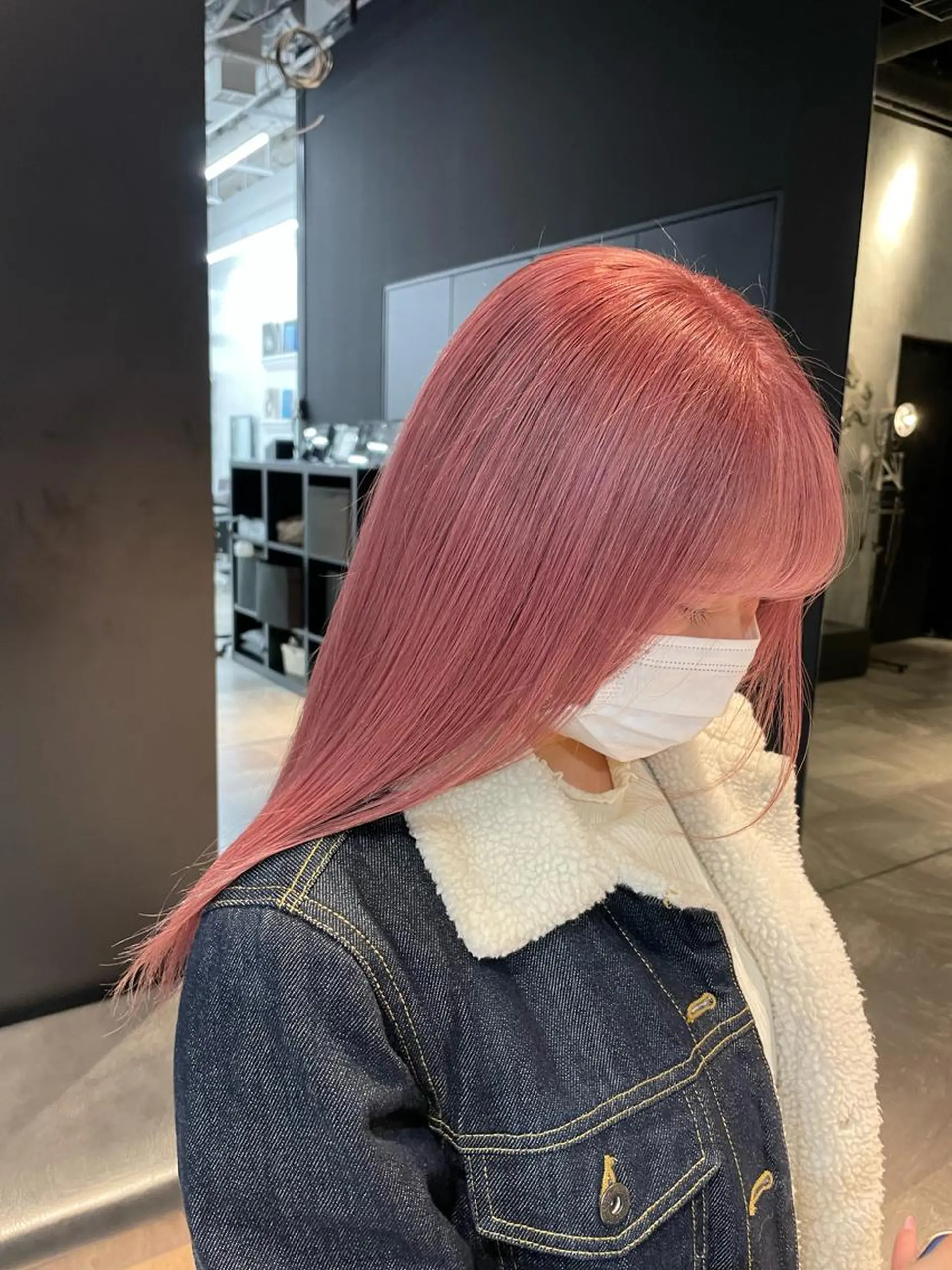 ロング カラー ヘアアレンジ 【柔らか透明感✨/ 似合せ前髪】大石葉月のヘアスタイル