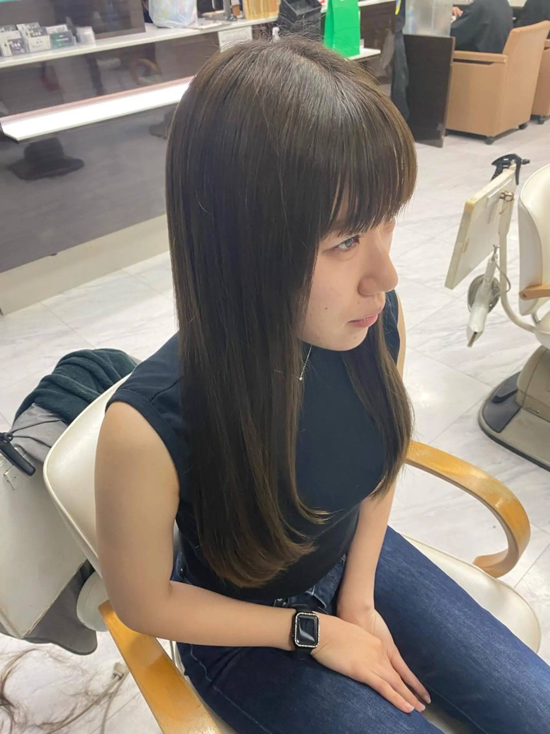 ロング レイヤーカット シャギー 目黒 碧人のヘアスタイル